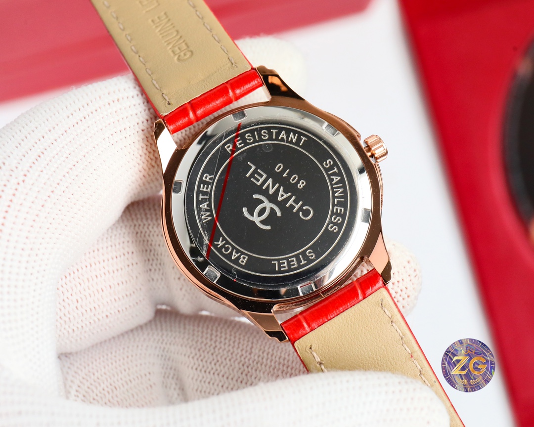CHANEL Fine Women's Watch Diameter 35mm - Red(1:1 replica) - Top club