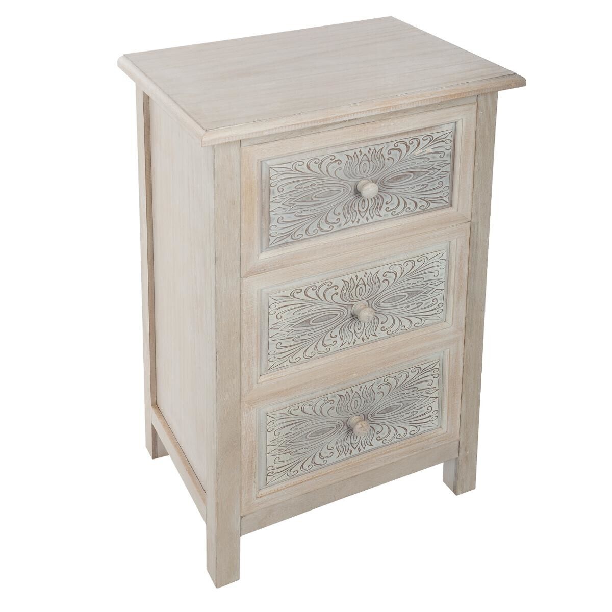 chest of drawers "Hina" White, 3 drawers