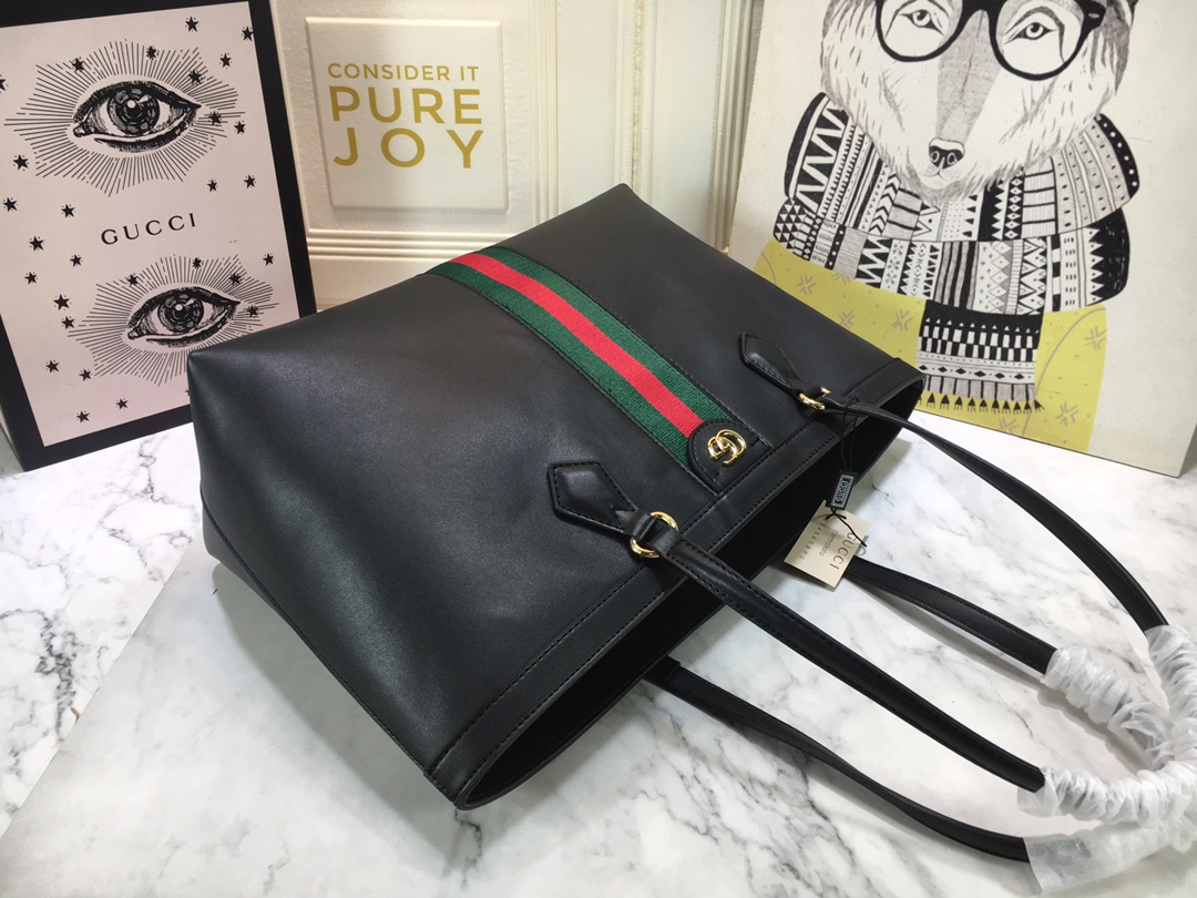Replica Gucci Ophidia Leather Tote1:1High-quality replica