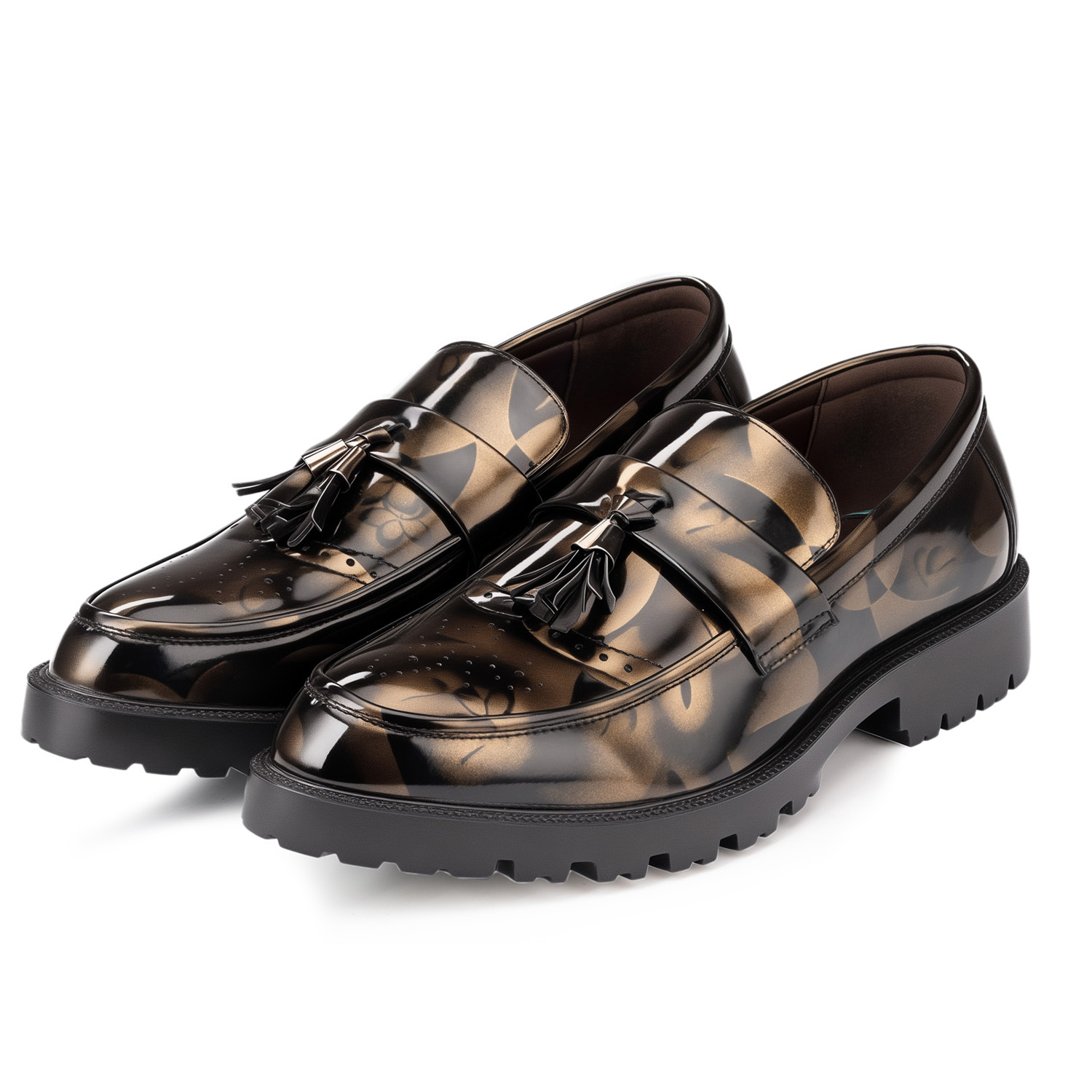 Trendy Classic Slip-On Loafers with Tassels