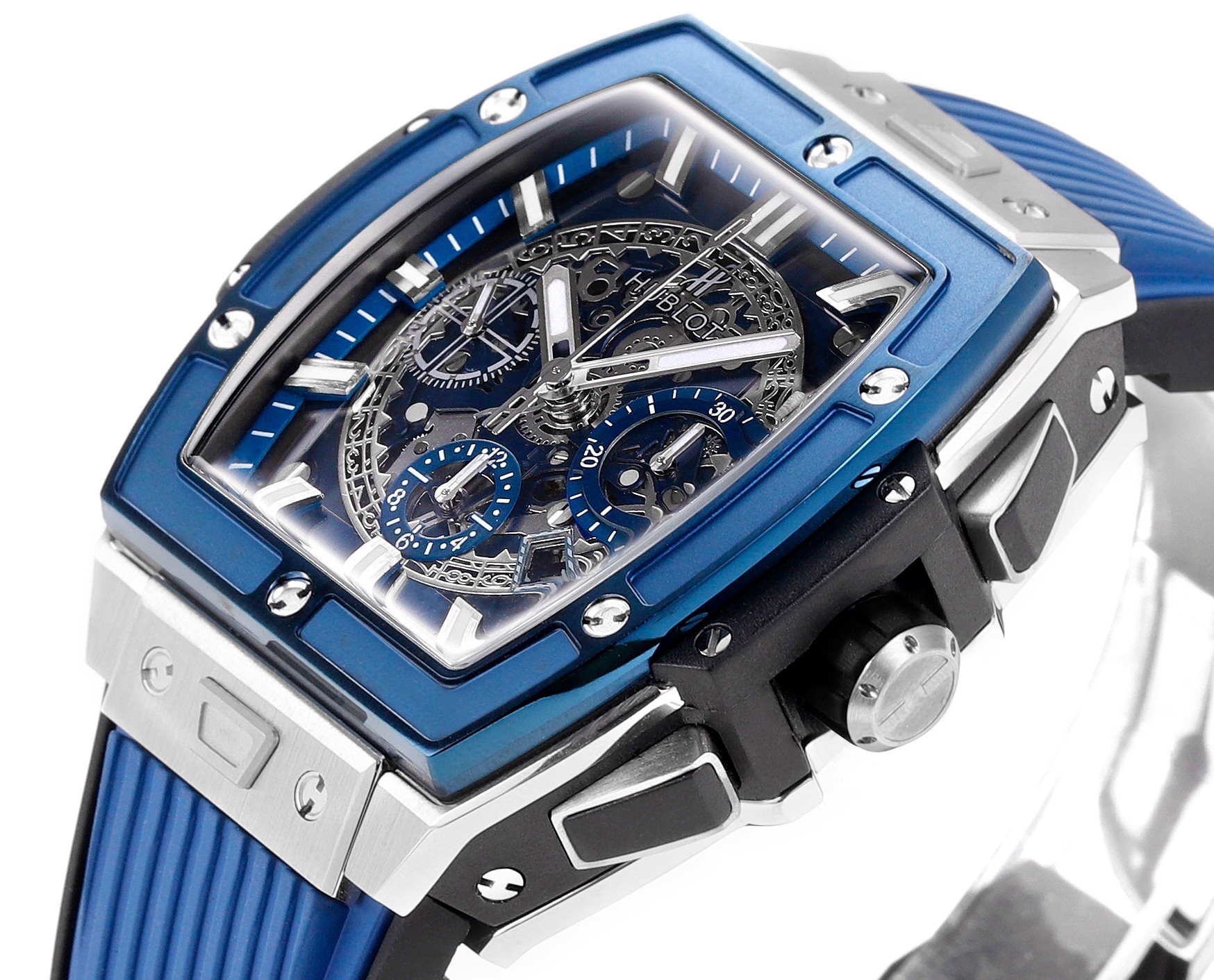 Hublot Spirit of Big Bang Textured Rubber Strap(1:1 replica) - Top club