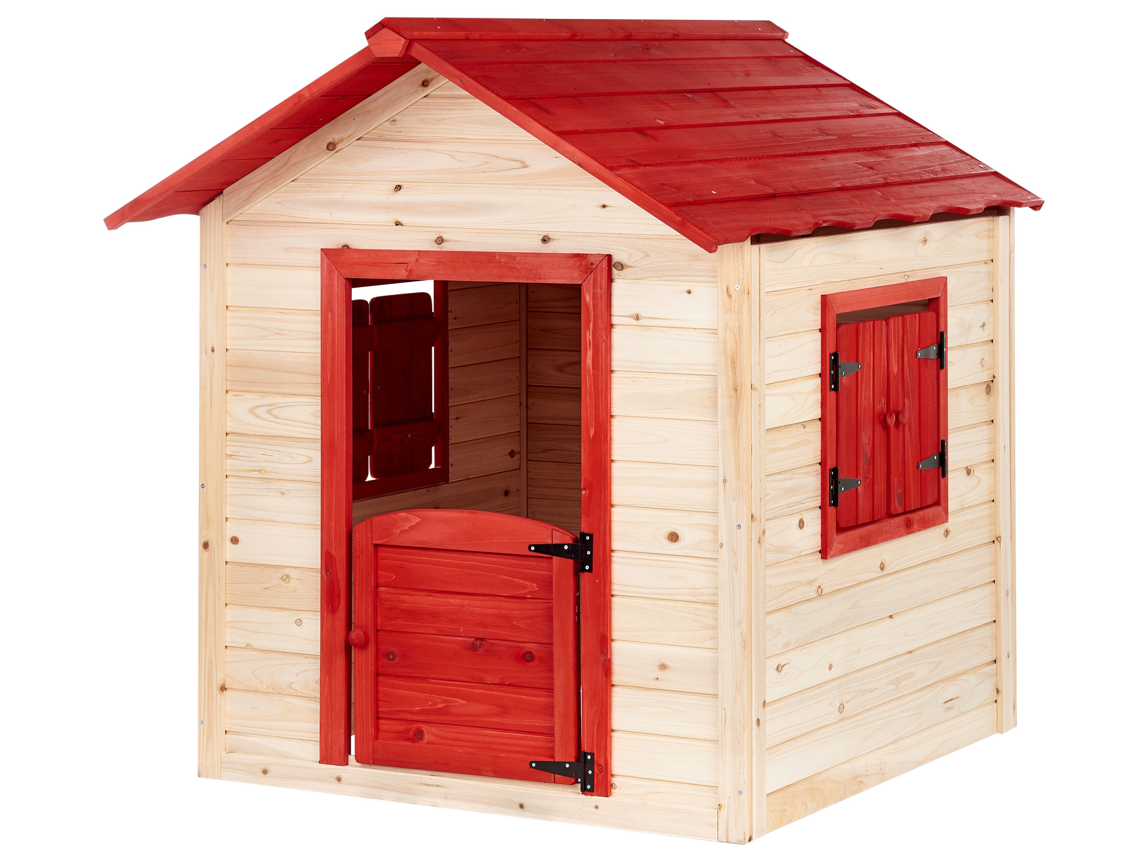Garden Playhouse PELOPIO Fir Wood Light Brown