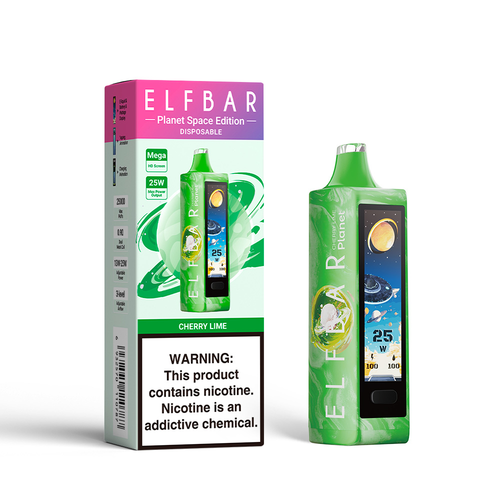ELF BAR PLANET 25K ładowalny jednorazowy e-papieros (wszystkie smaki)
