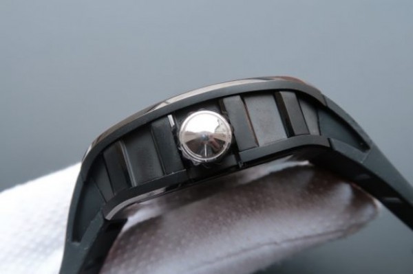 Replica Richard Mille RM057 Dragon Phoenix PVD SS Case Silver Dragon Dial Black Rubber Strap - Top club