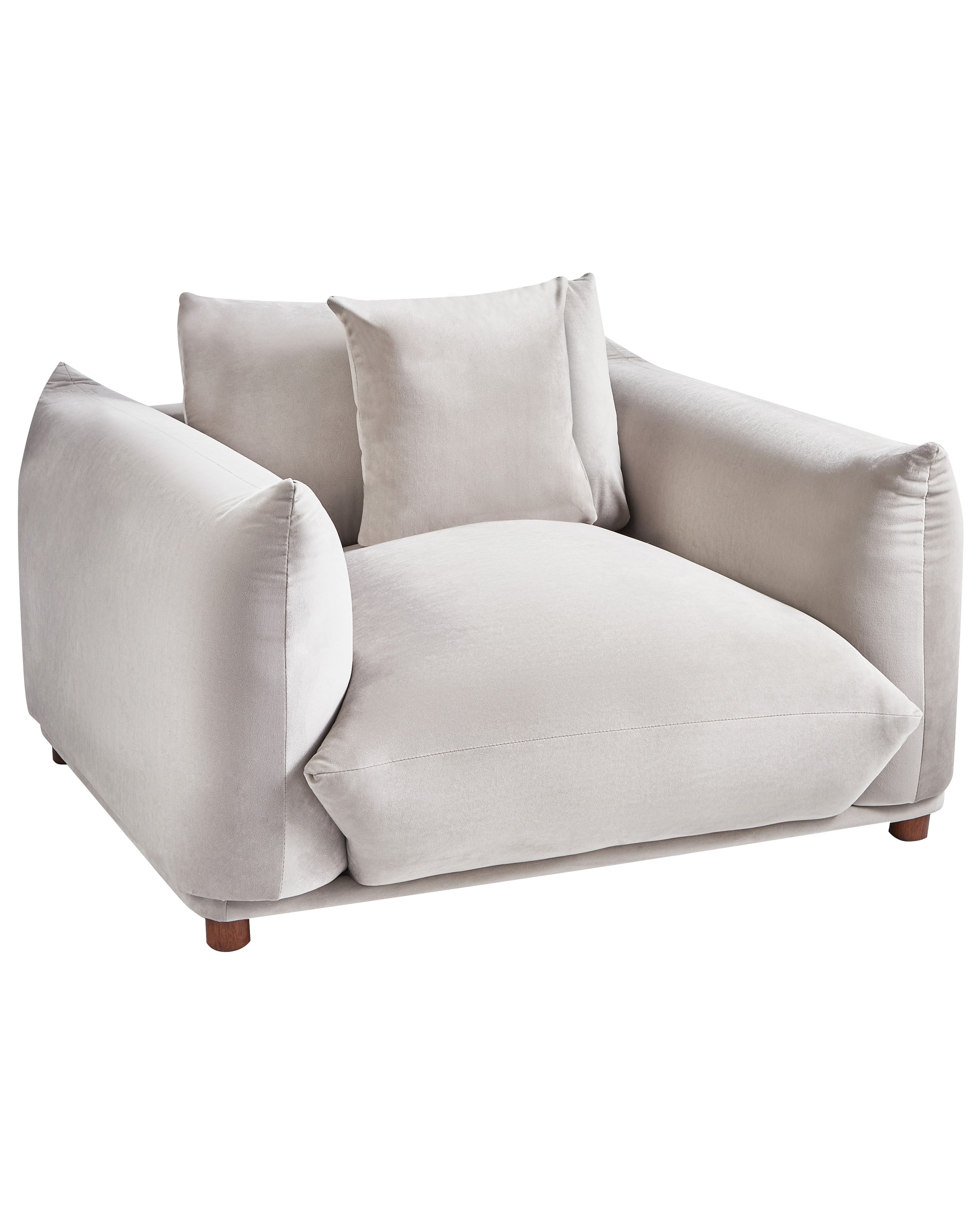 Armchair LUVOS Velvet Taupe