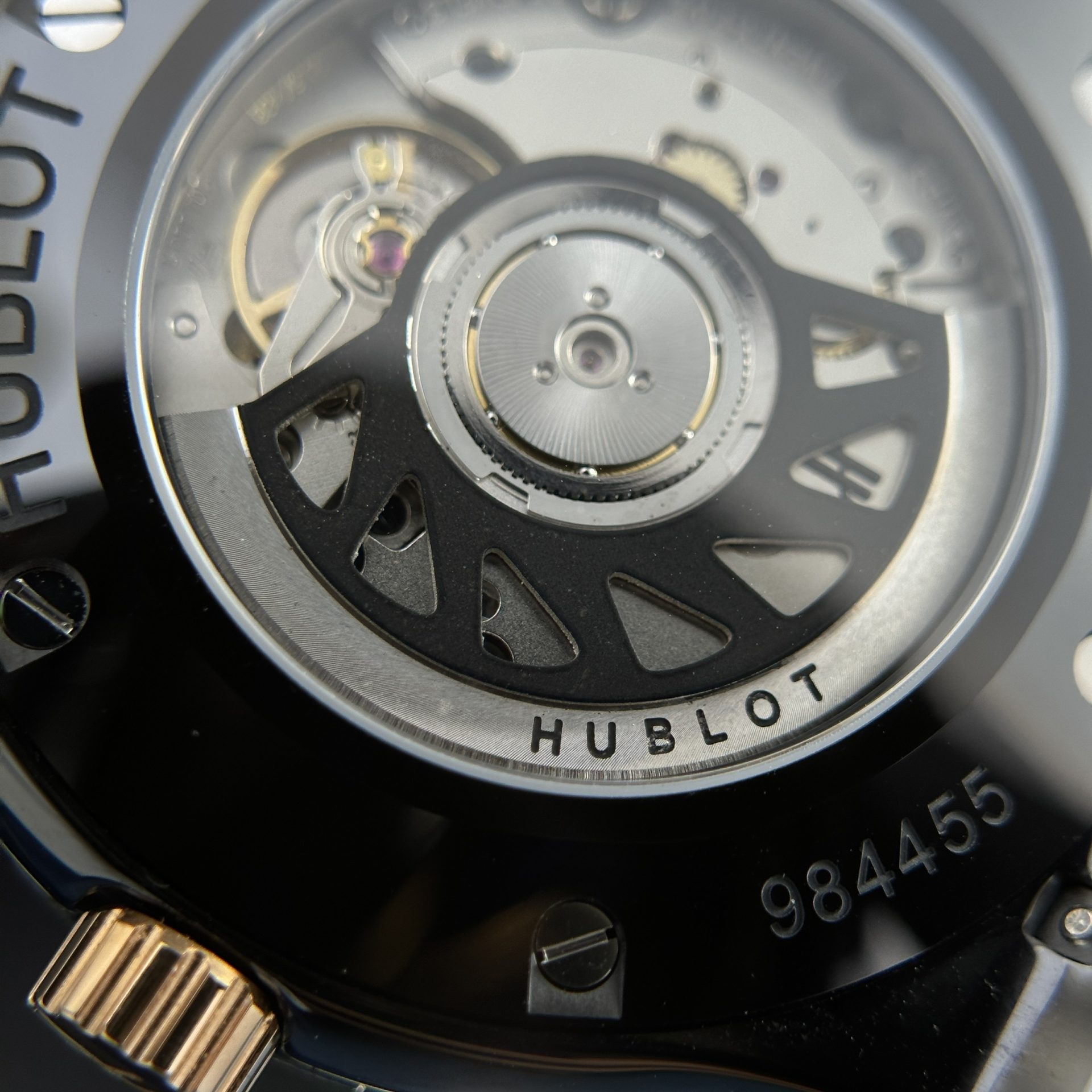 Hublot Best Replica Watches Classic Fusion Ceramic Demi Gold Dial Carbon 42mm - Top club