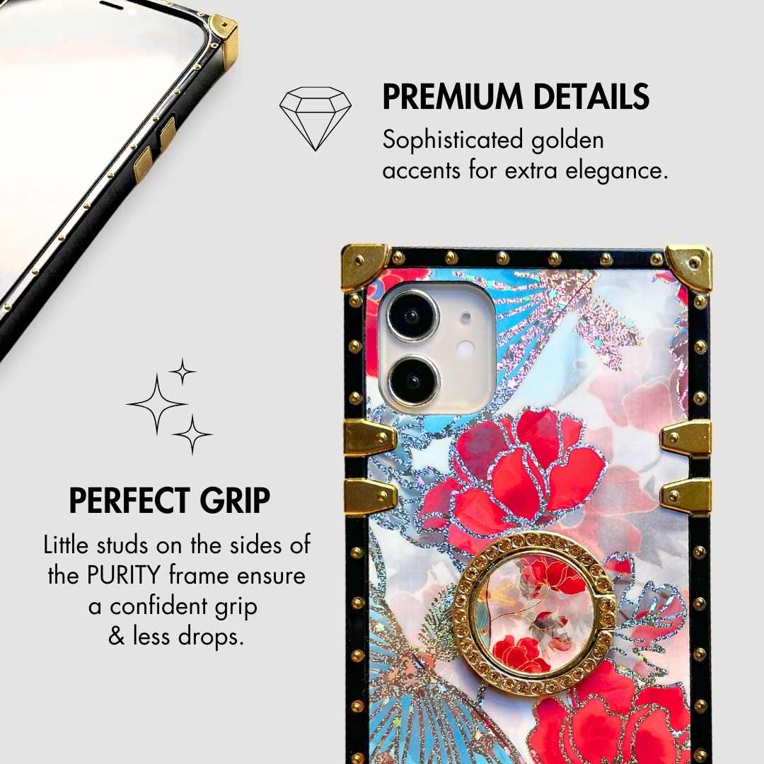 Samsung Case with Ring Poppy - Wholesale & Influencer