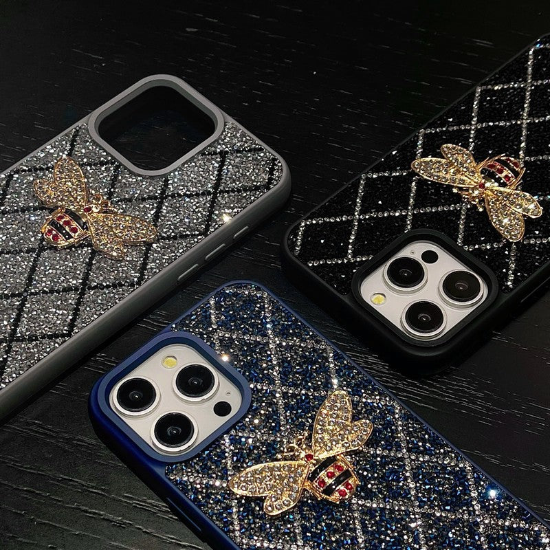 GG Bee Diamond iPhone Case - Wholesale & Influencer