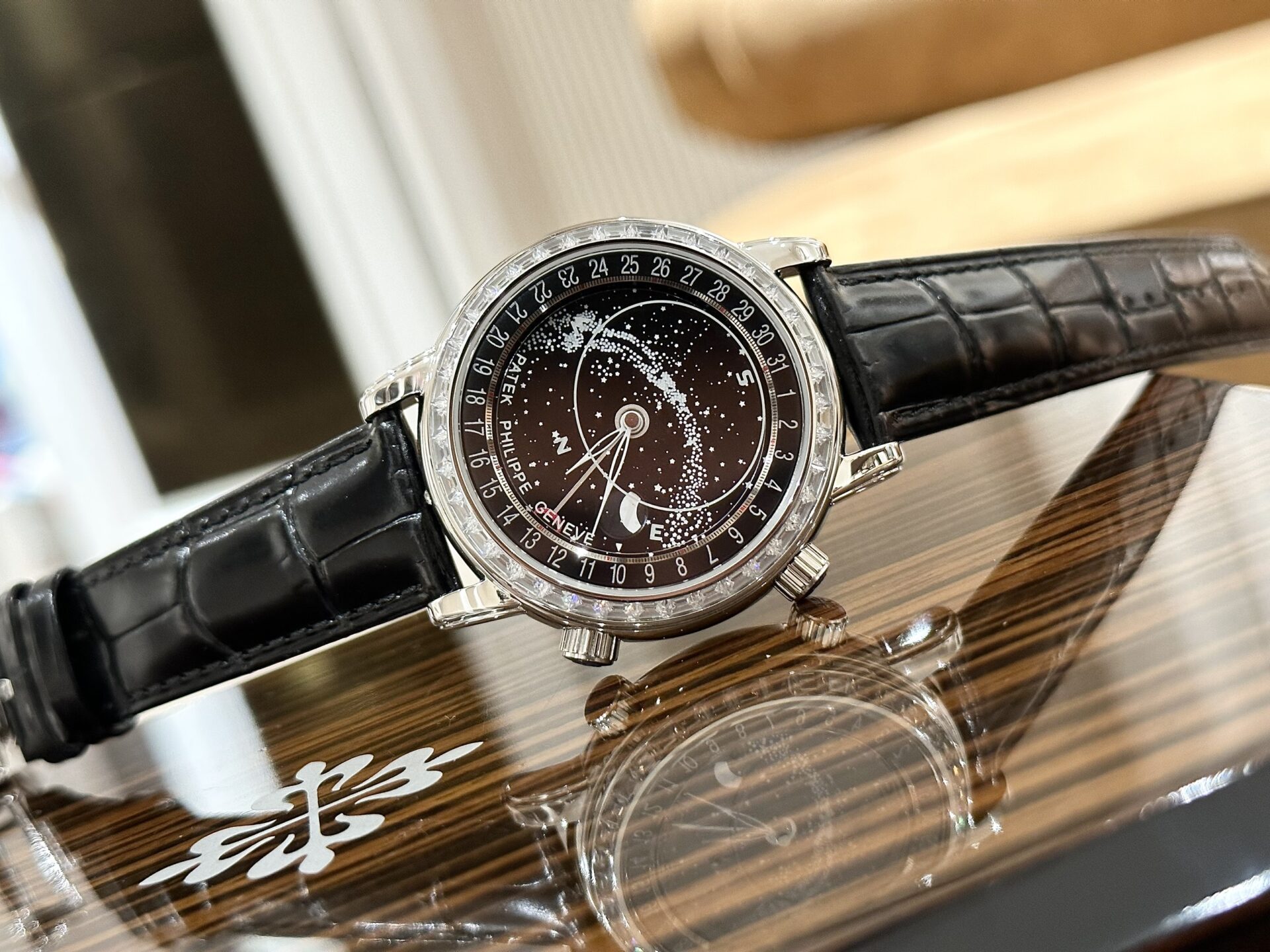 Patek Philippe Grand Complications 6104G Replica Watch Black 44mm - Top club