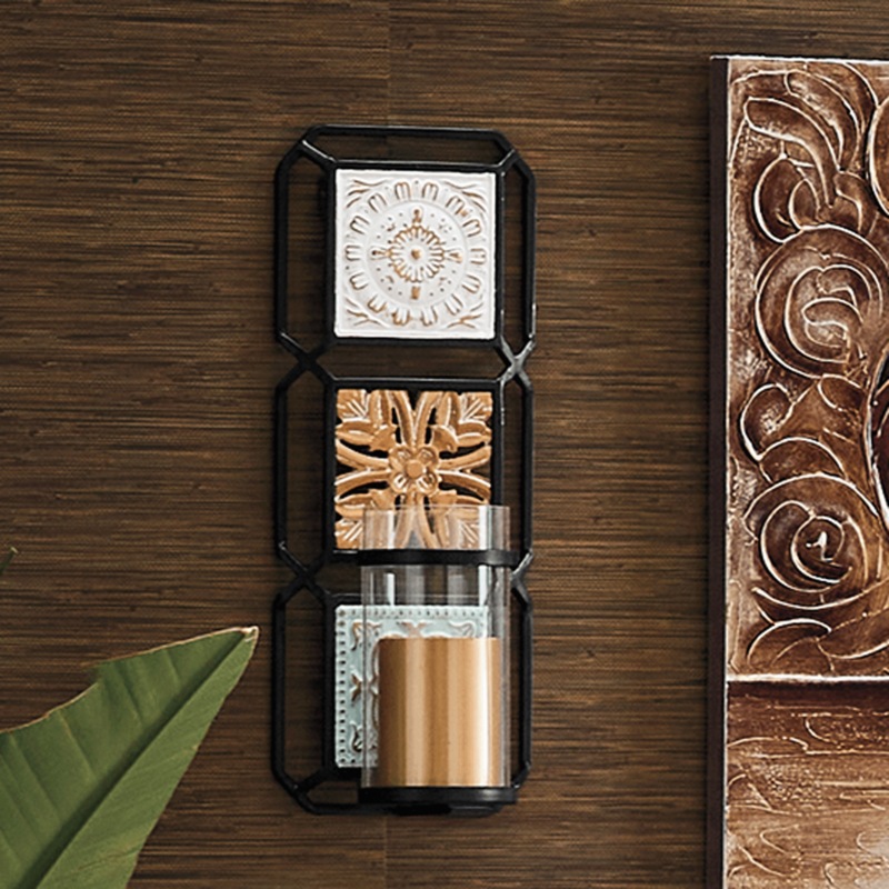 Squares Wall Sconce - MIDNIGHT VELVET CATALOG