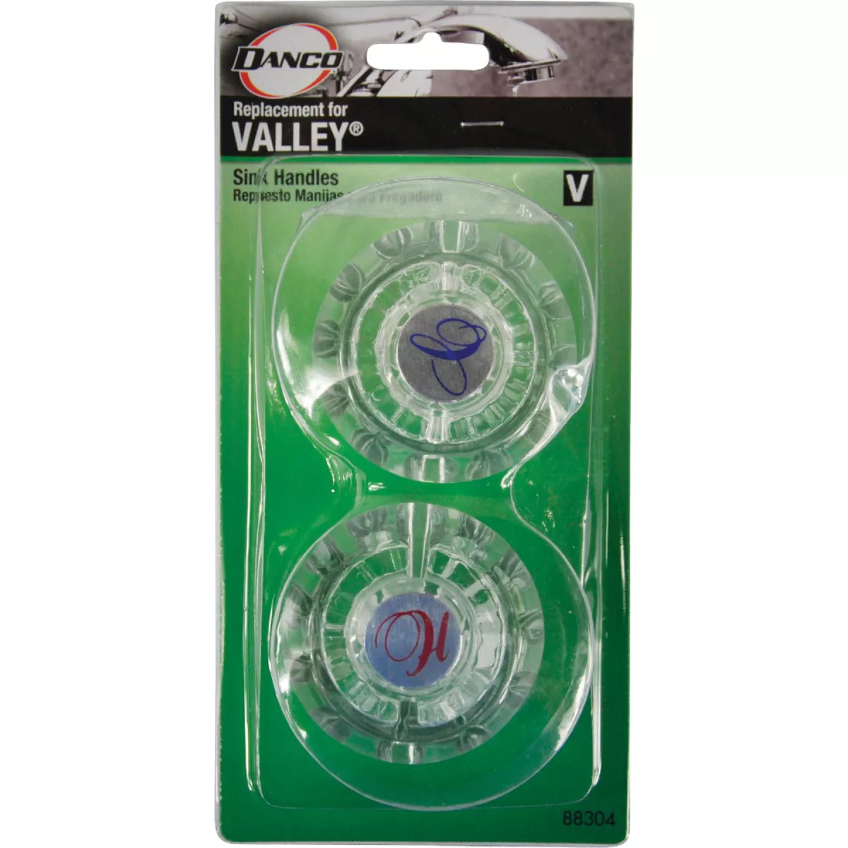 Danco Acrylic Clear Valley Replacement Clear Faucet Handle