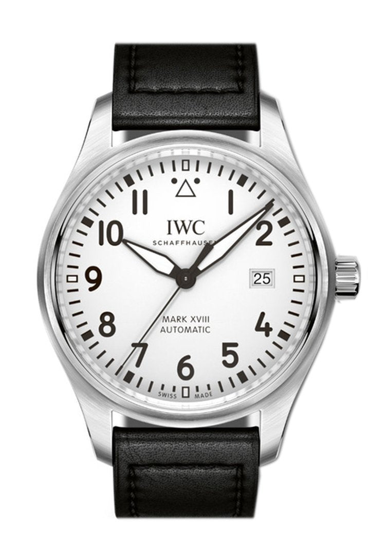 IWC Pilot's Mark XVIII Automatic Silver Dial 40mm Men's Watch IW327002(1:1 replica) - Top club