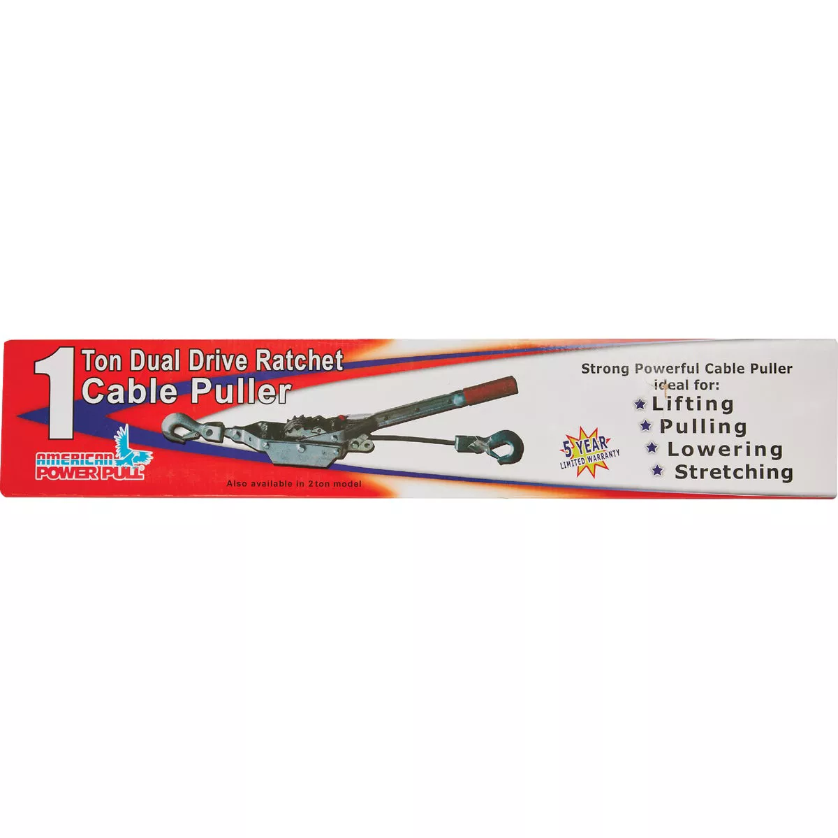American Power Pull 1-Ton 12 Ft. Cable Puller