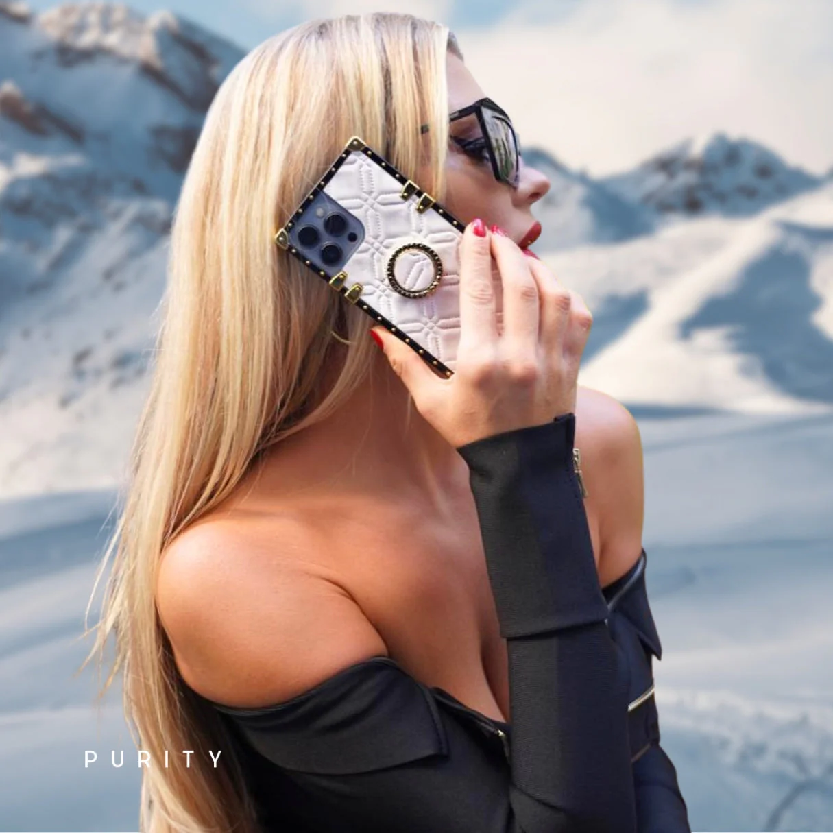 Samsung Case with Ring Snowman - Wholesale & Influencer