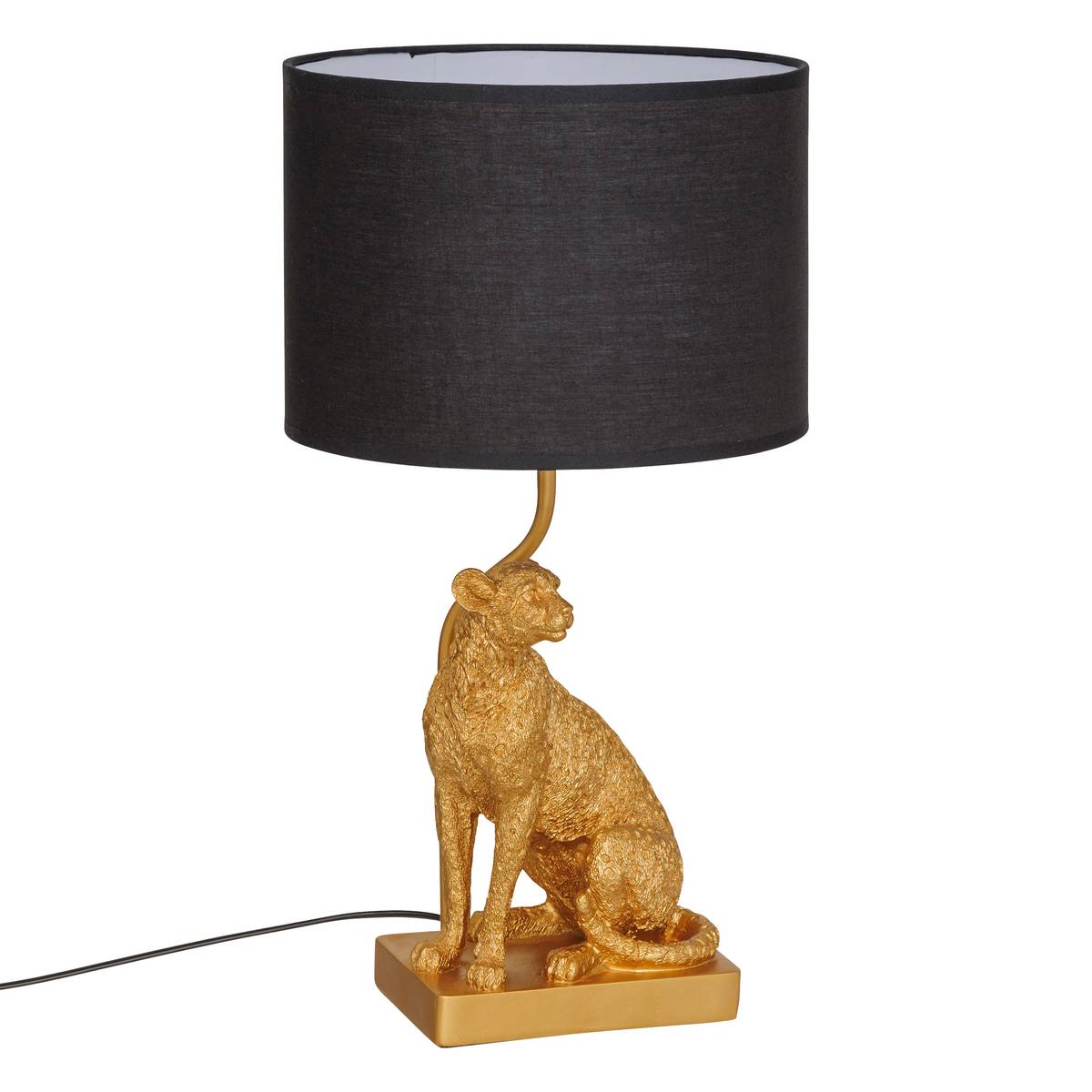 Table Lamp Sector "Gepi" Gold, H.47.5 cm