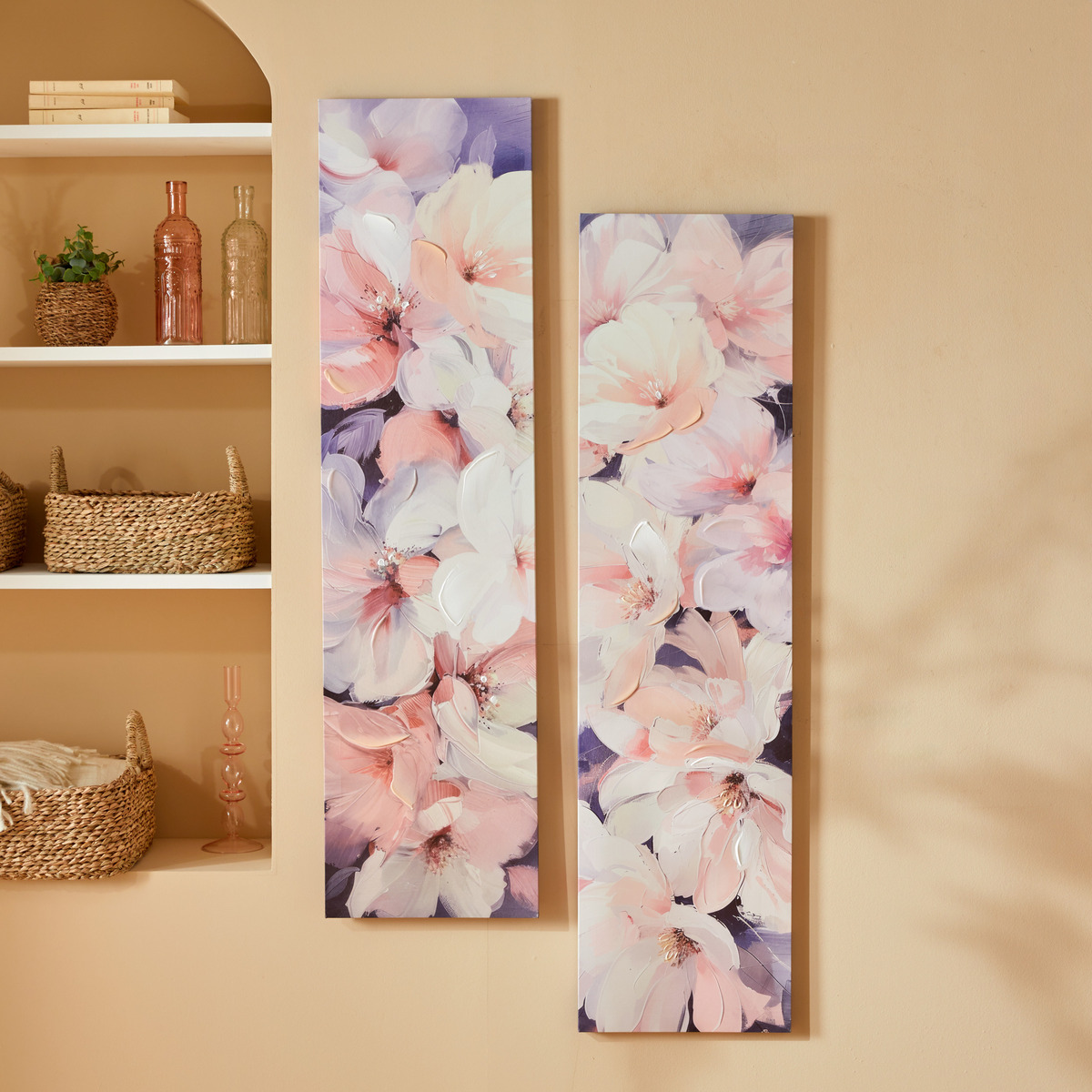 Painted canvas "Samantha" 115x30 cm