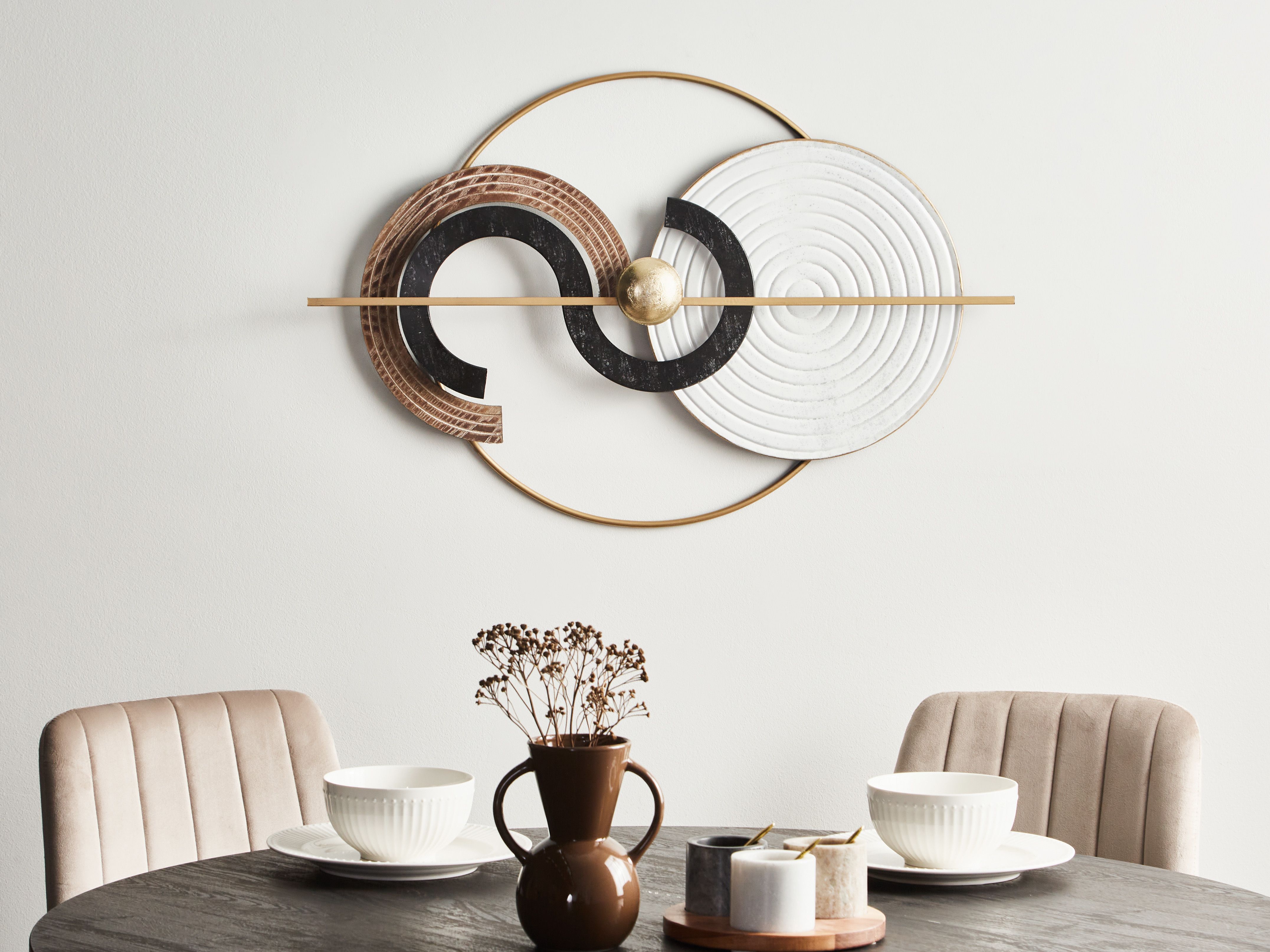 Wall Decor BRAGA Metal 55 cm Multicolour