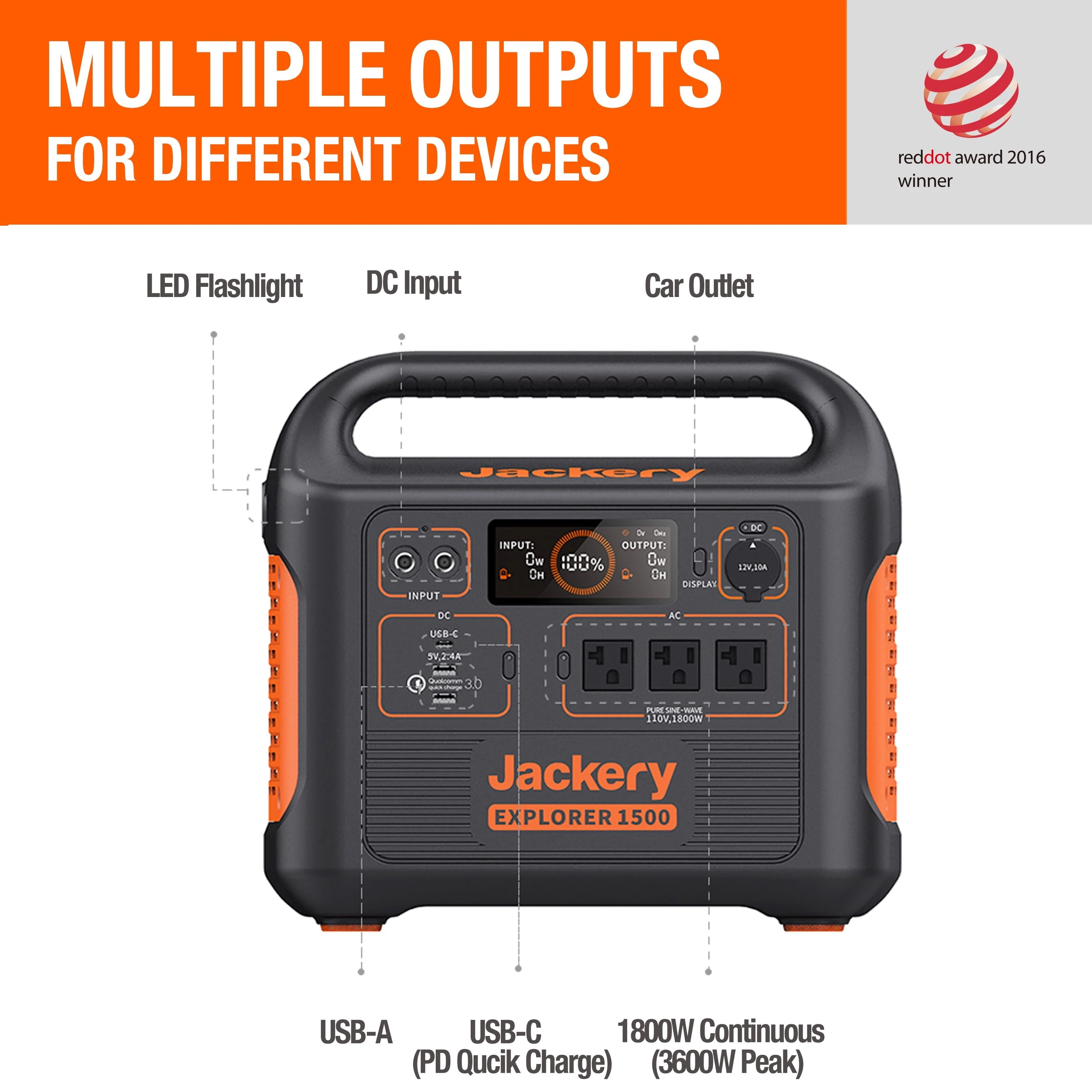 Jackery Explorer 1500 Portable Power Station - Image 11