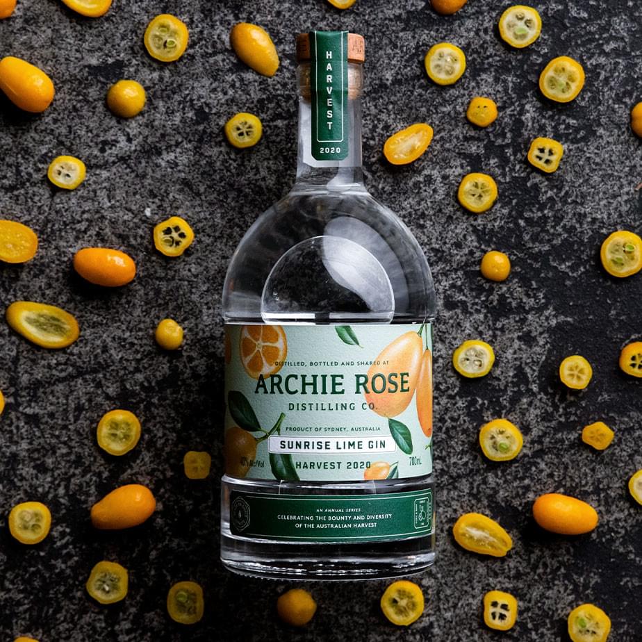Archie Rose Sunrise Lime Harvest Gin (700mL)