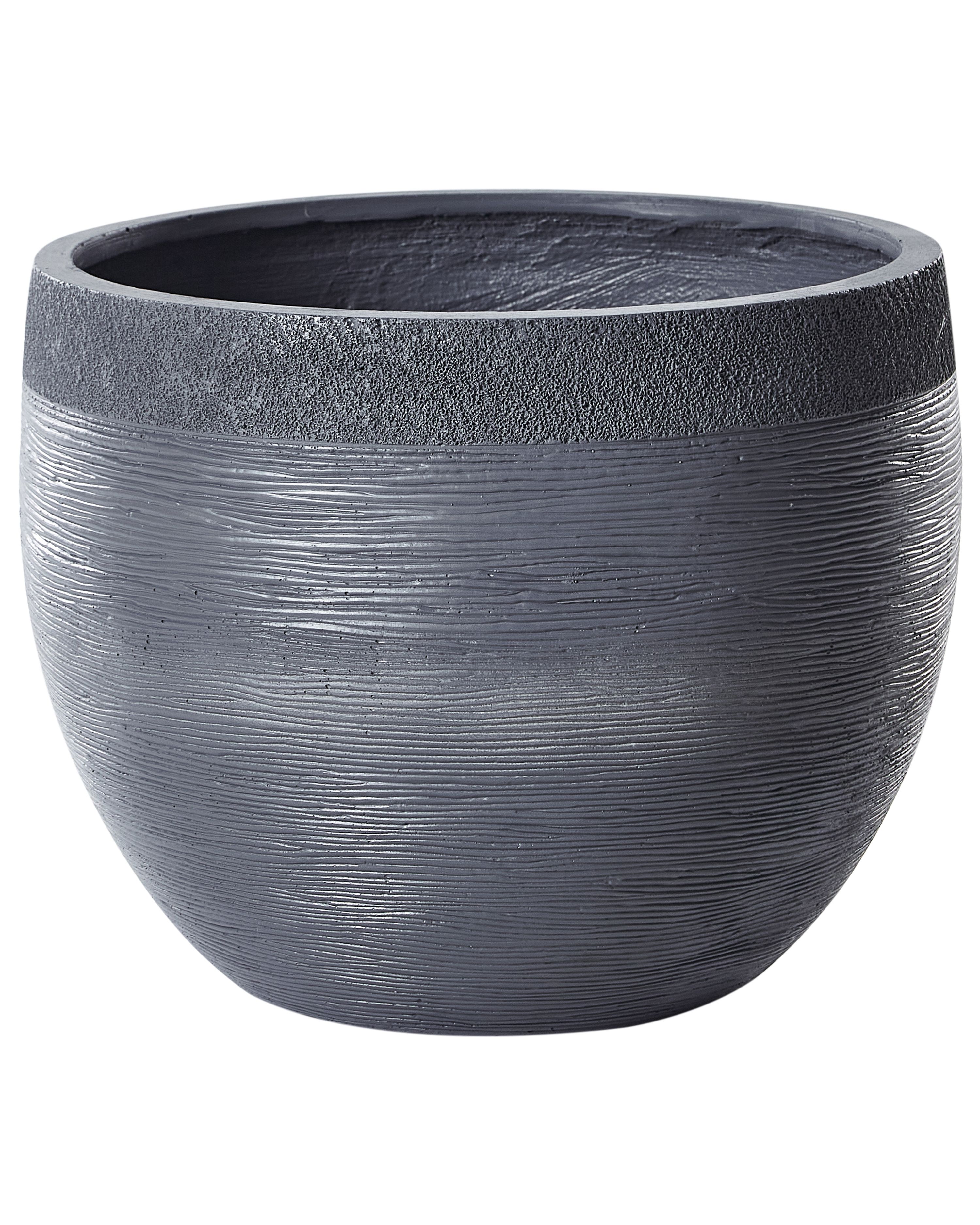 Plant Pot ZAKROS 50 cm Grey