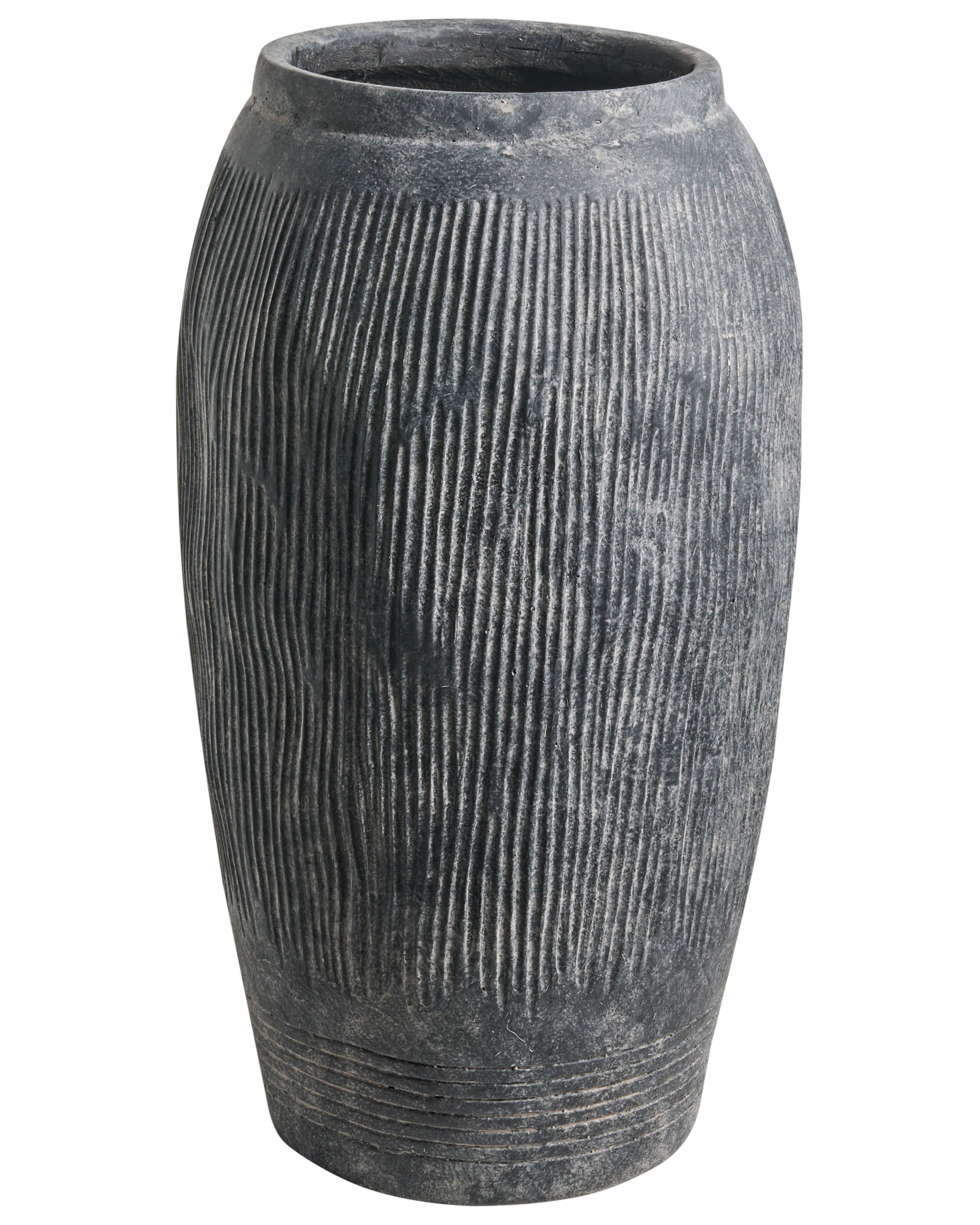 Flower Vase ARGINO 50 cm Grey