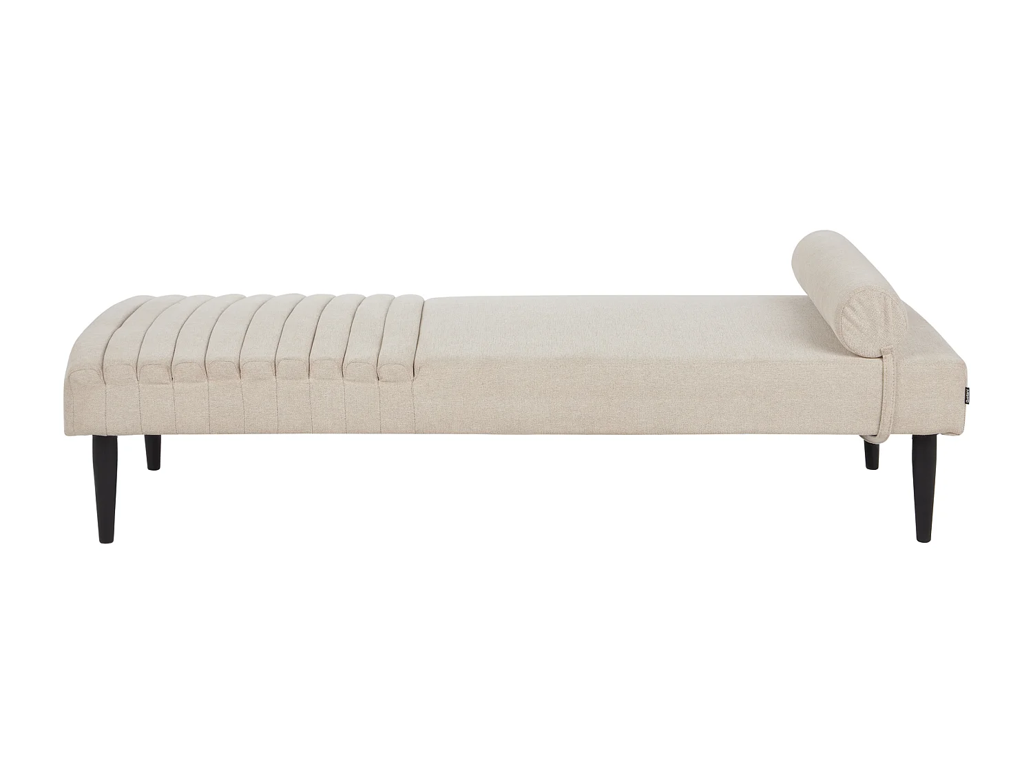 Chaise longue MAURIAC Tissu Beige