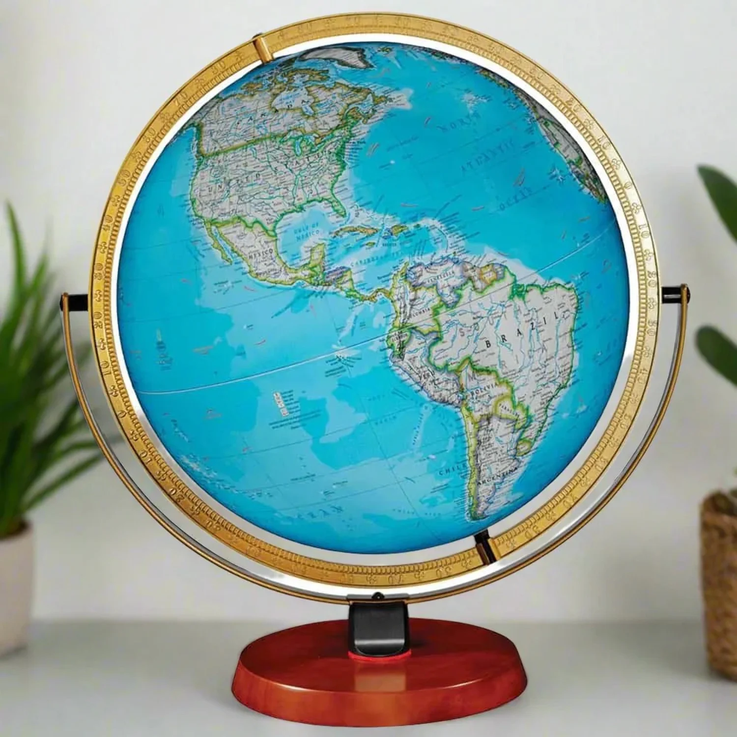 National Geographic Nicollet Illuminated Desktop World Globe