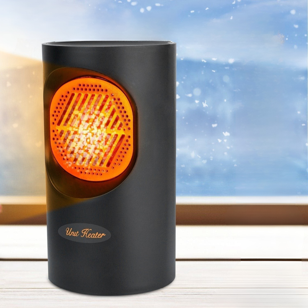 Draagbare Elektrische Kachel 300W – Snelle Verwarming voor Kleine Ruimtes tot 10m², Stille en Energie-efficiënte Verwarming