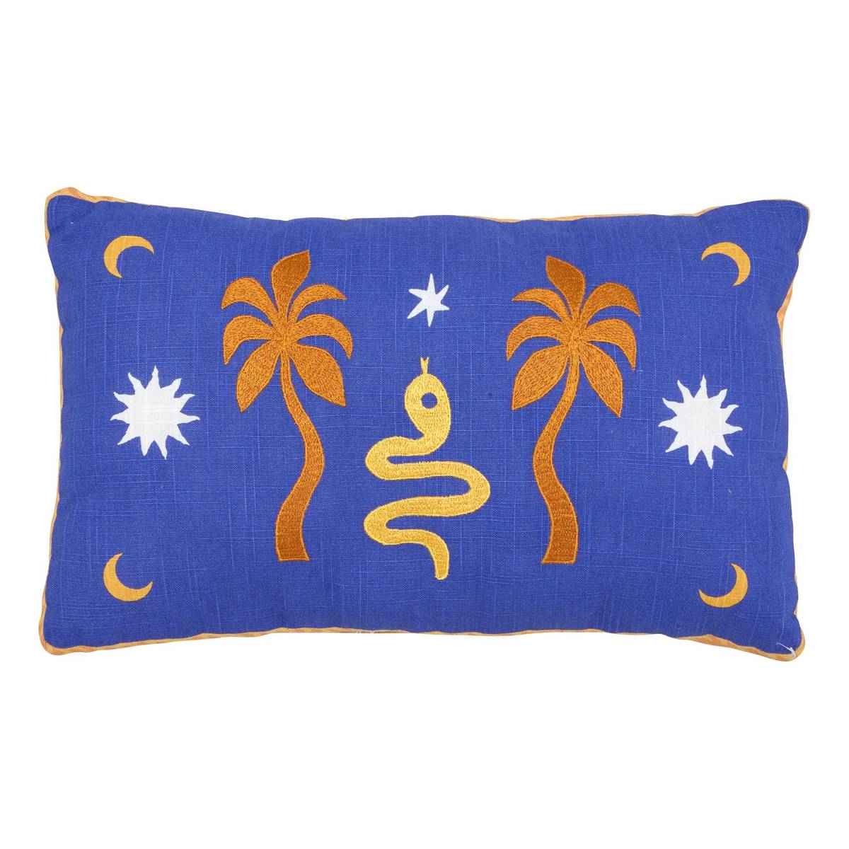Cushion "Libertad" Indigo Blue, 50x30 cm