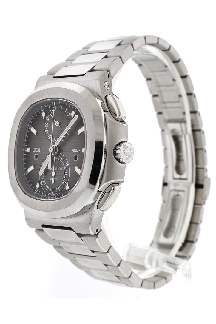 Patek Philippe Nautilus Travel Time Chronograph Stainless Steel Automatic Men's Watch 5990-1A-001(1:1 replica) - Top club