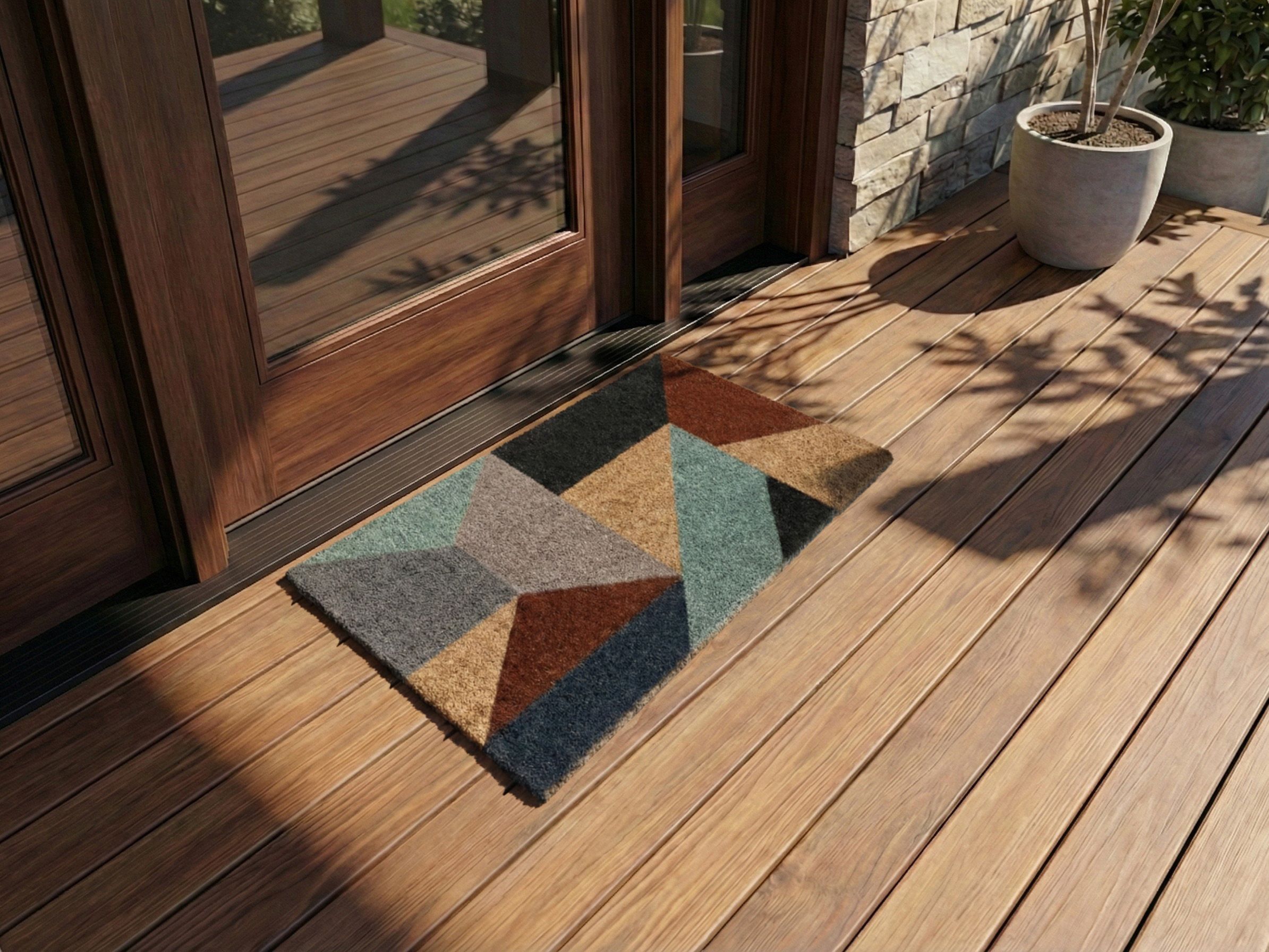 Doormat KIPMIK Multicolour 50 x 80 cm Coir