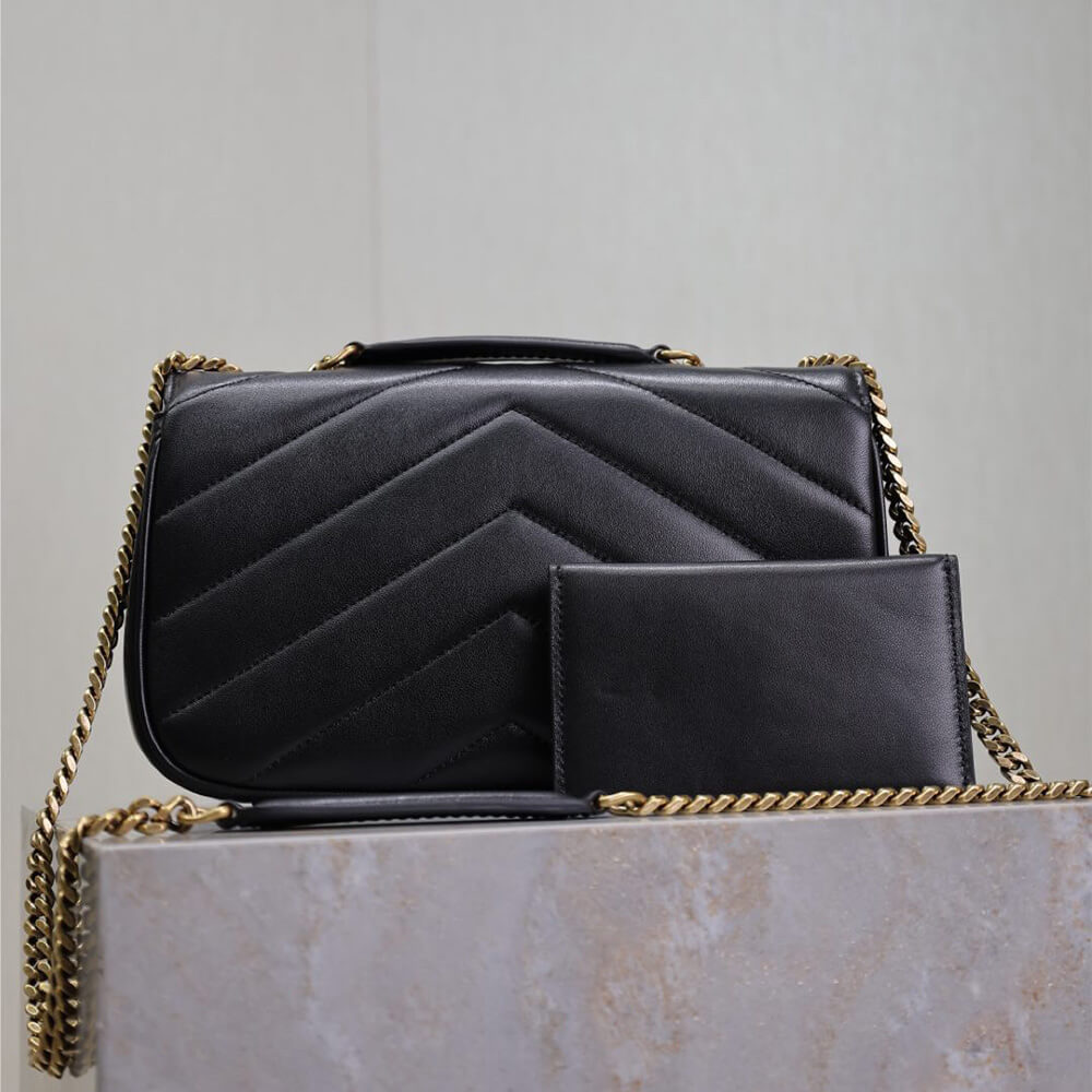 YSL Loulou Small Bag in Matelasse Lambskin1:1High-quality replica