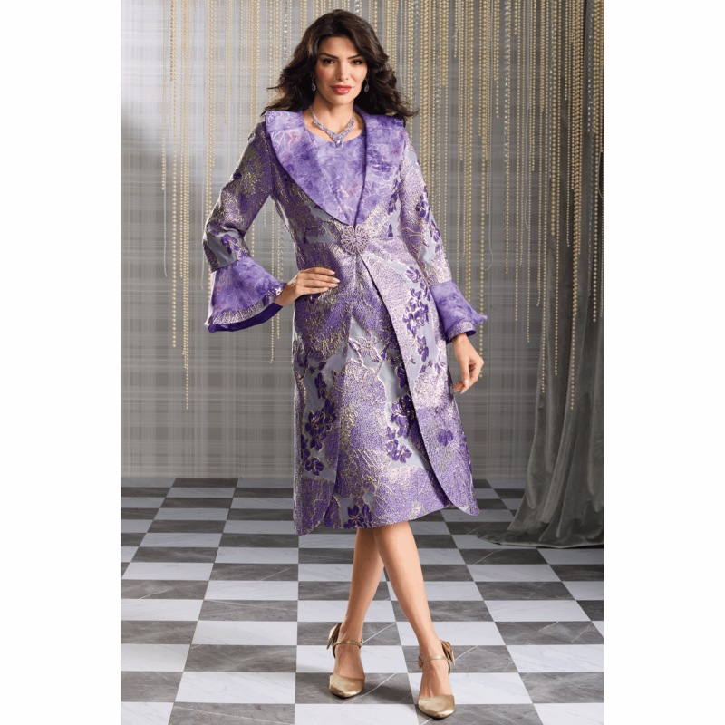 Rhinna Jacquard Jacket Dress - MIDNIGHT VELVET CATALOG