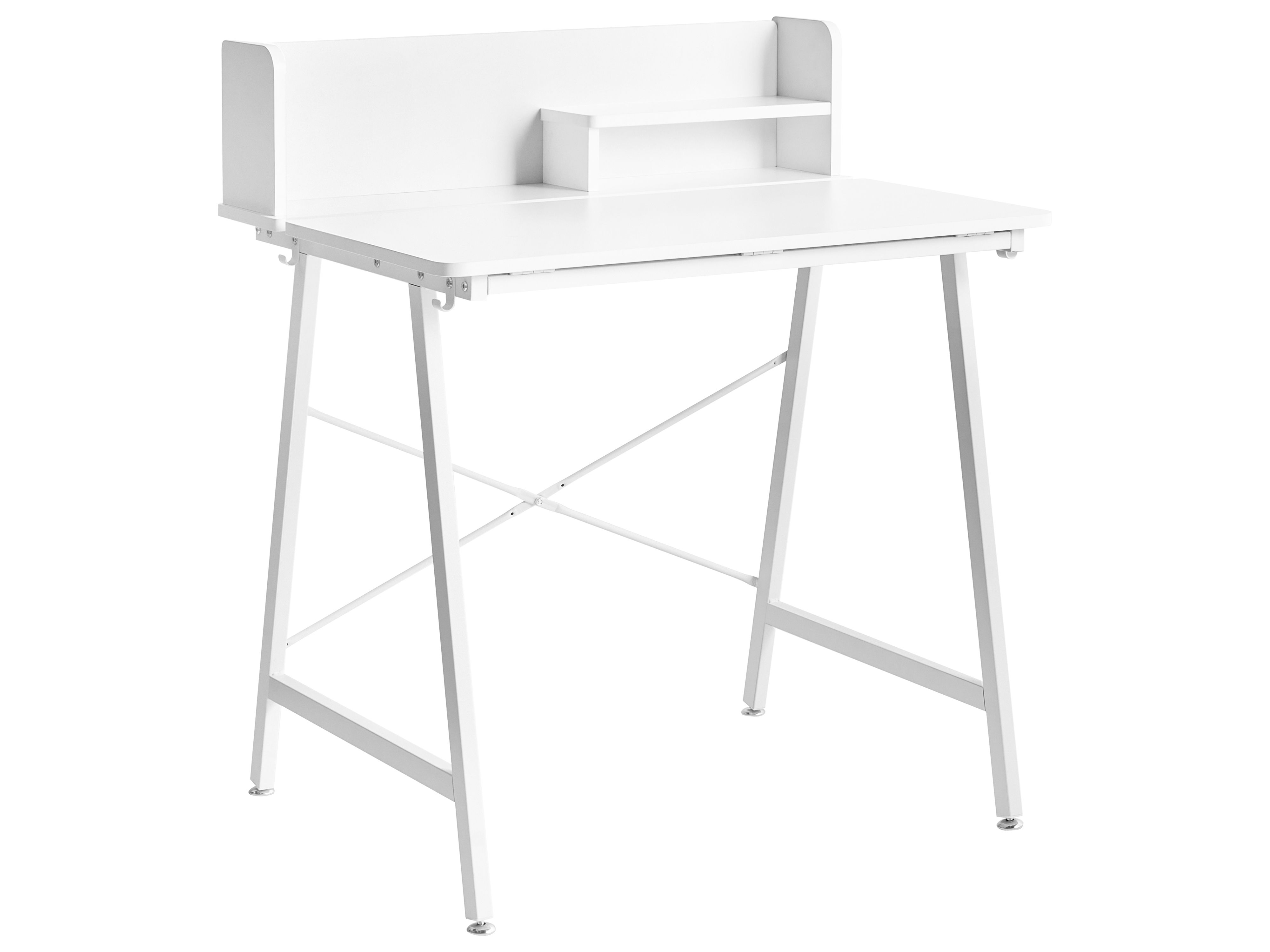 Tilting Drawing Desk ALAND White 80 cm 62 cm
