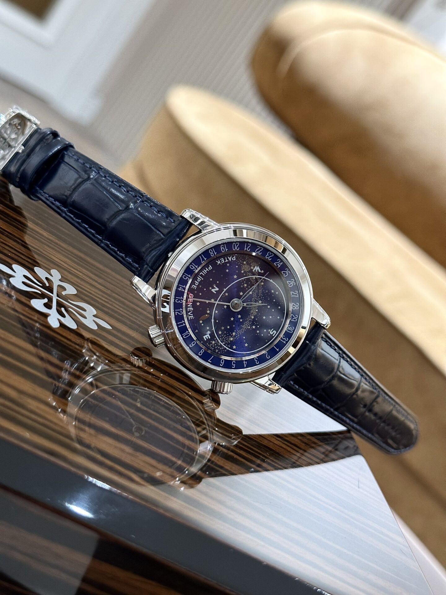 Patek Philippe Complications 6102 Replica 11 Watch Blue 44mm - Top club
