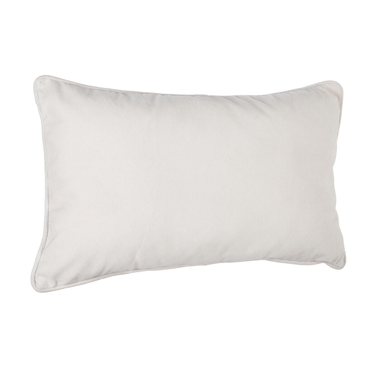 Cushion "Linah" Ivory white, 30x50 cm