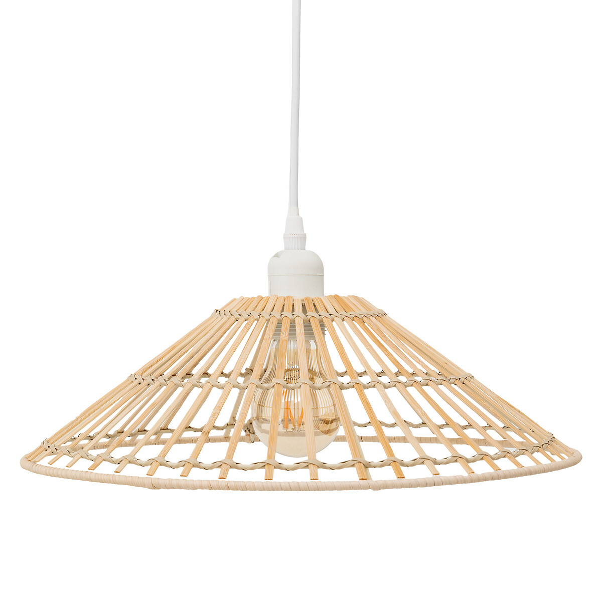 Pendant light "Mah&eacute;" Bamboo, D.36 cm