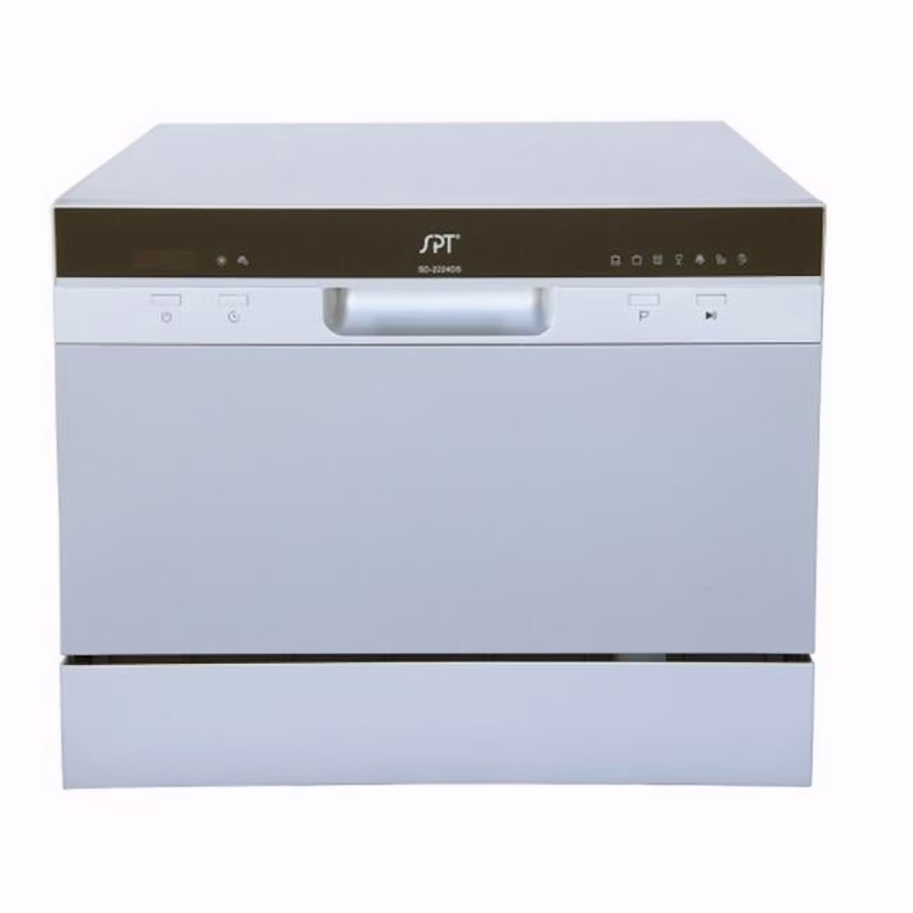 Sunpentown  Countertop Dishwasher with Delay Start in White