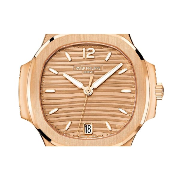 Patek Philippe Nautilus Rose Gold 7118-1R-010 with Golden Brown Opaline dial(1:1 replica) - Top club