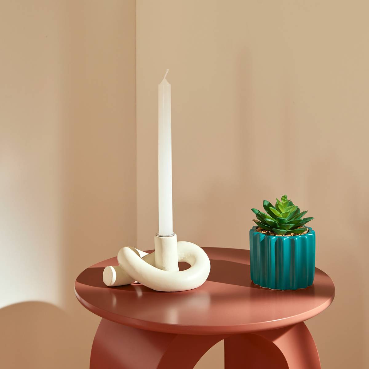 Candle Holder "Flow" 16x8 cm