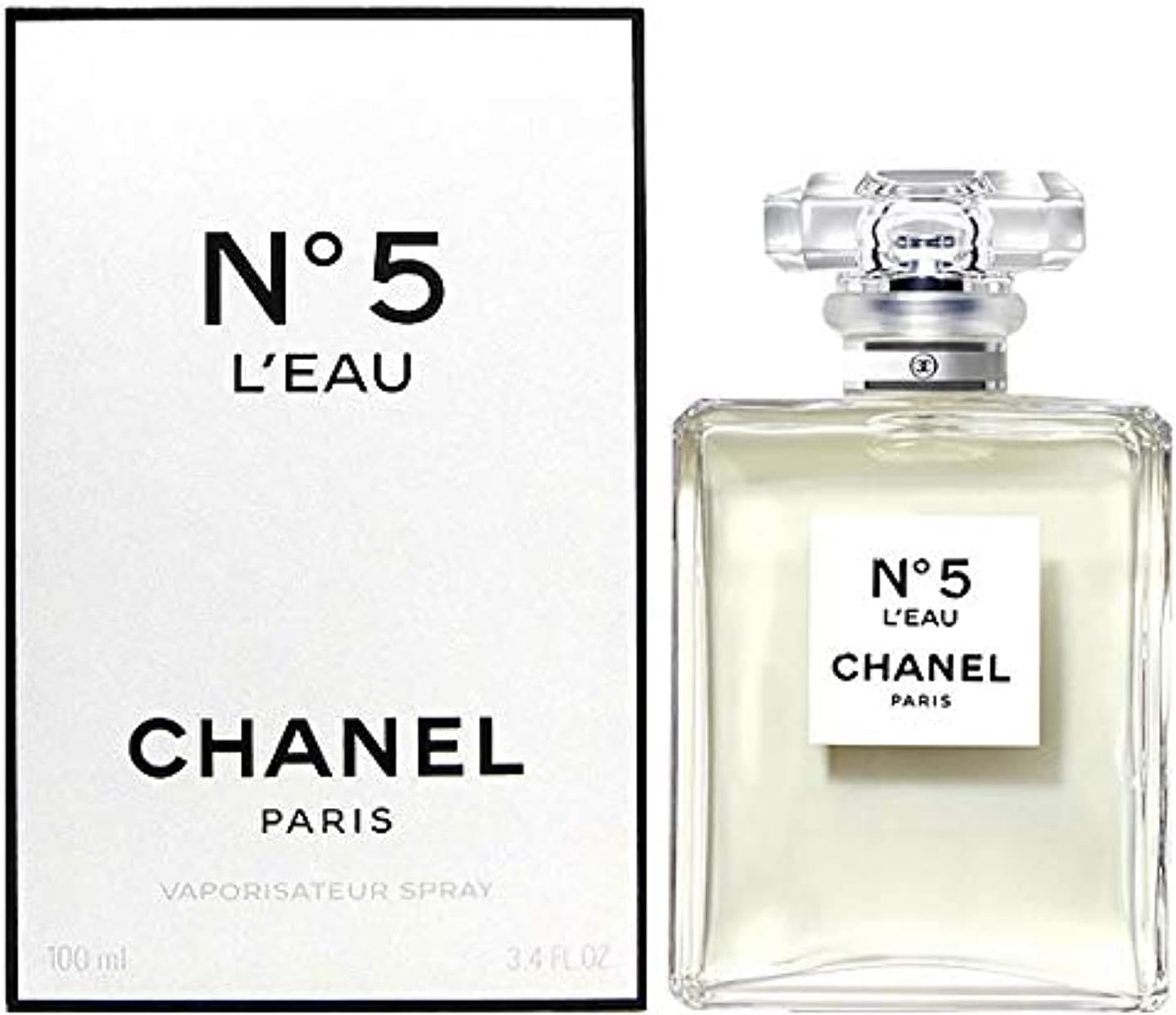 CHANEL N°5 L'EAU - Eau de Toilette Vaporisateur Spray (100ml / 3.4 FL. OZ.) - COZYMIZE