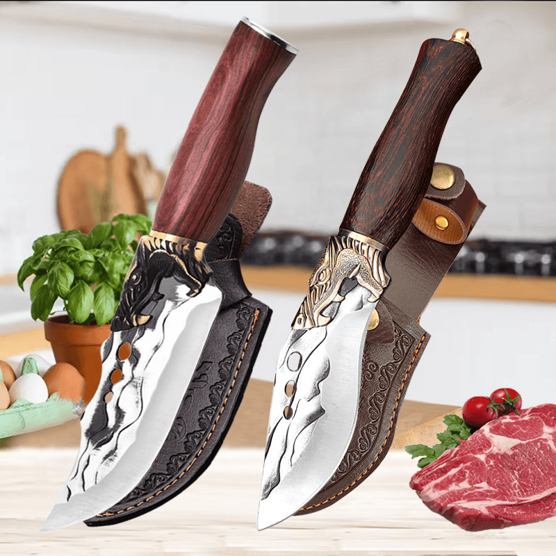 ChefCraft | Gesmeed Keukenmes met Houten Handvat