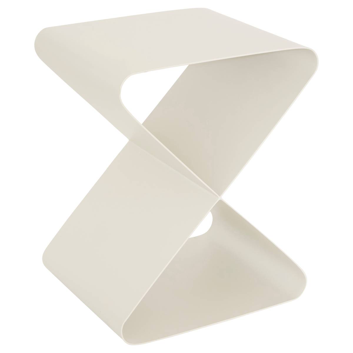 Side Table "Elder" Beige, 35.5x30 cm