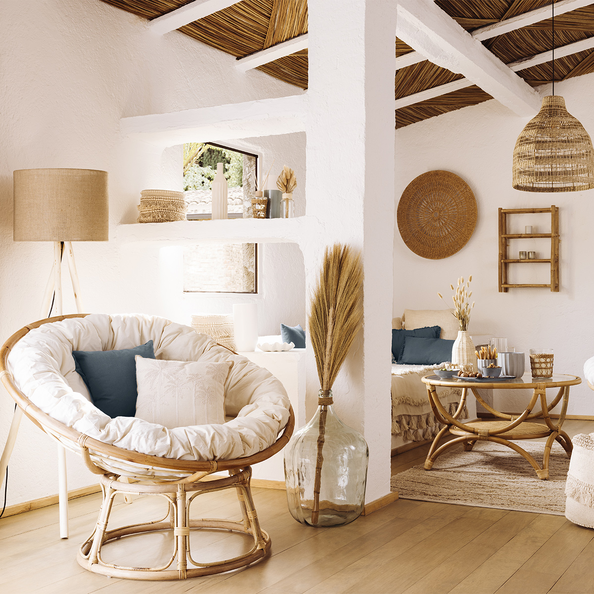 Armchair "Seram" Rattan