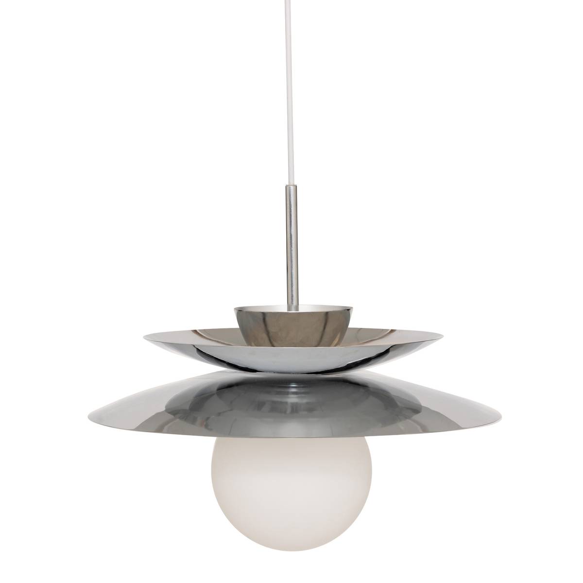 Pendant Light "Omia" Silver, h.125 cm
