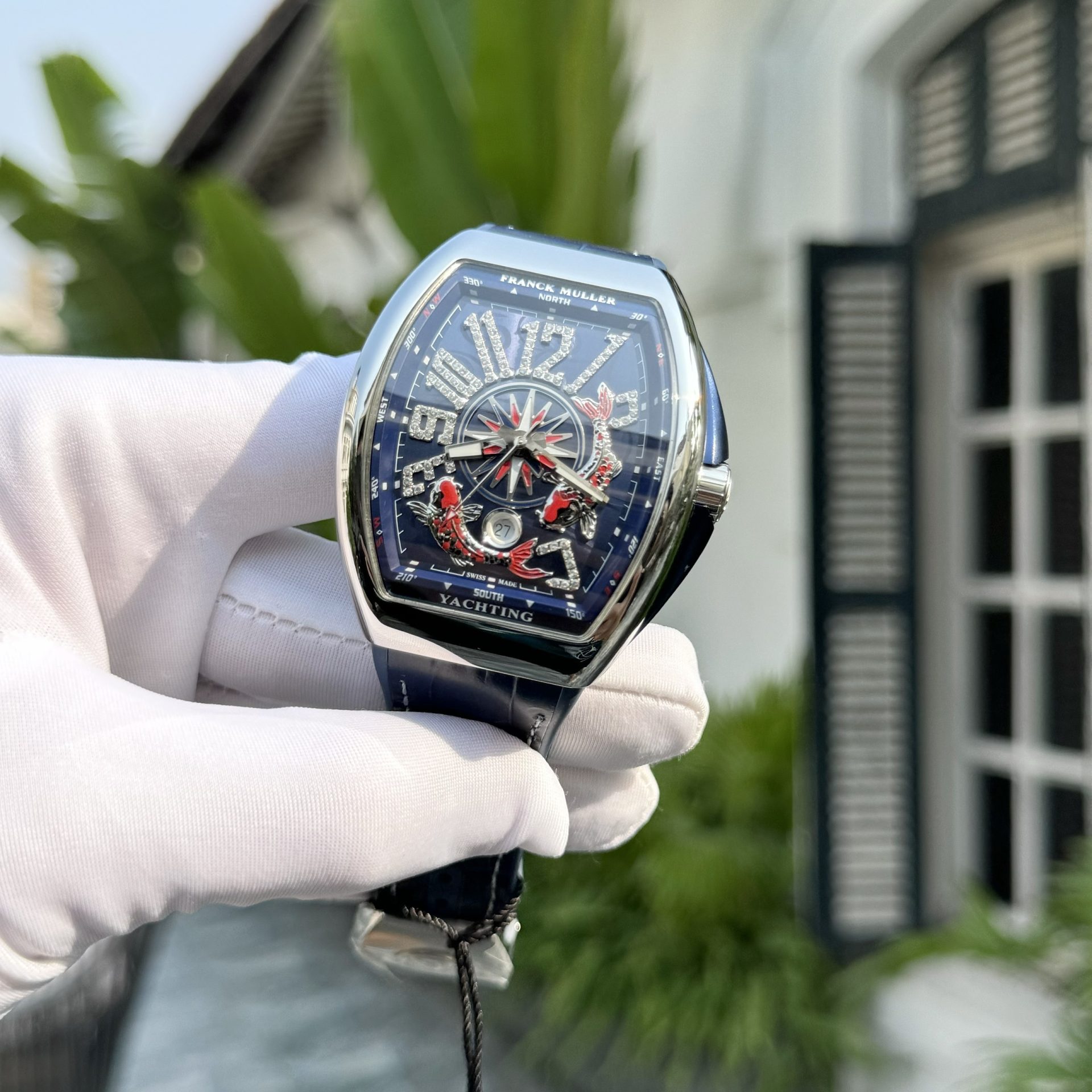 Franck Muller Replica 1:1 Watch Vanguard V45 Koi ABF Factory 45mm - Top club