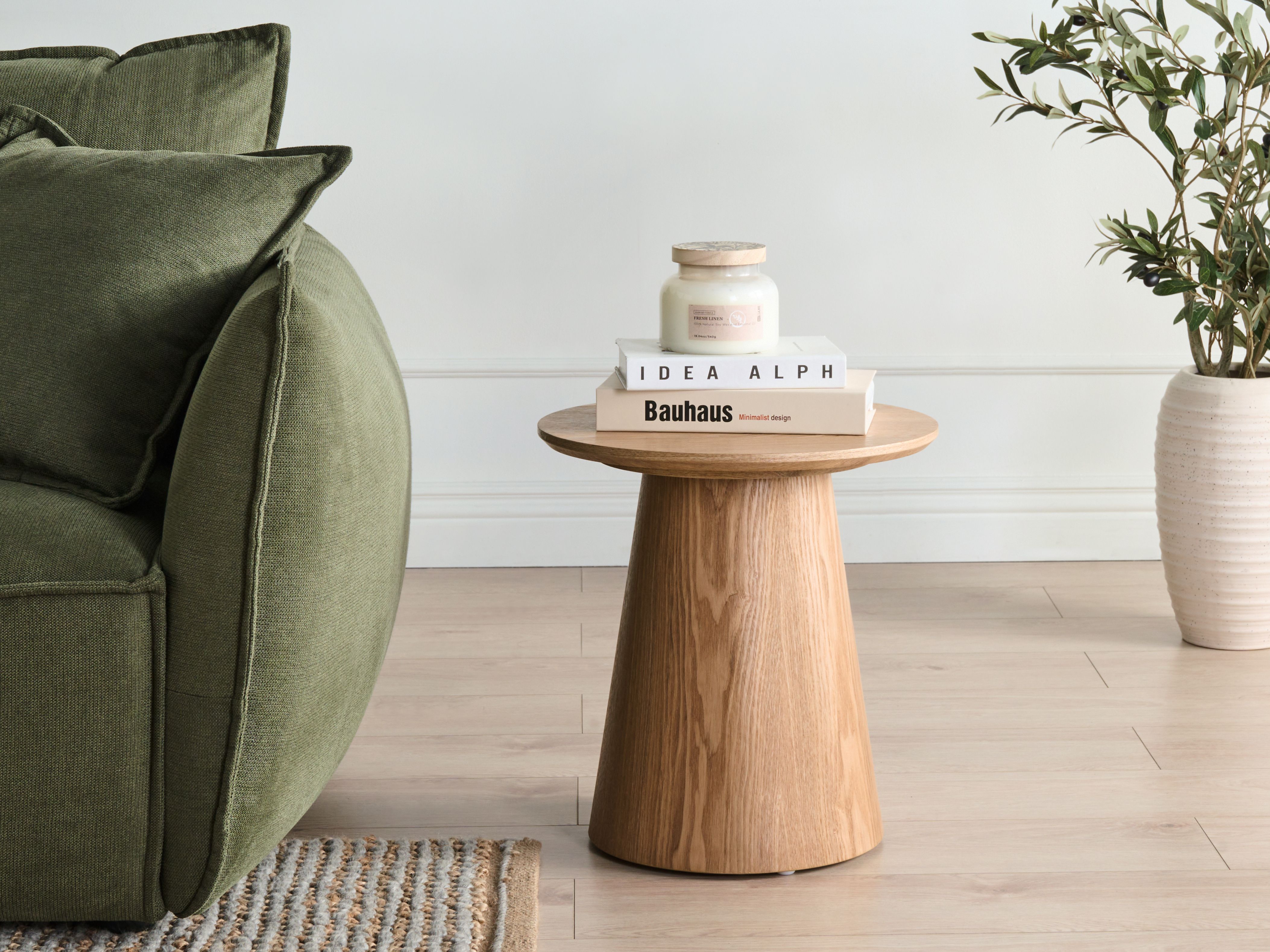 Side Table WENLOCK Light Ash Wood