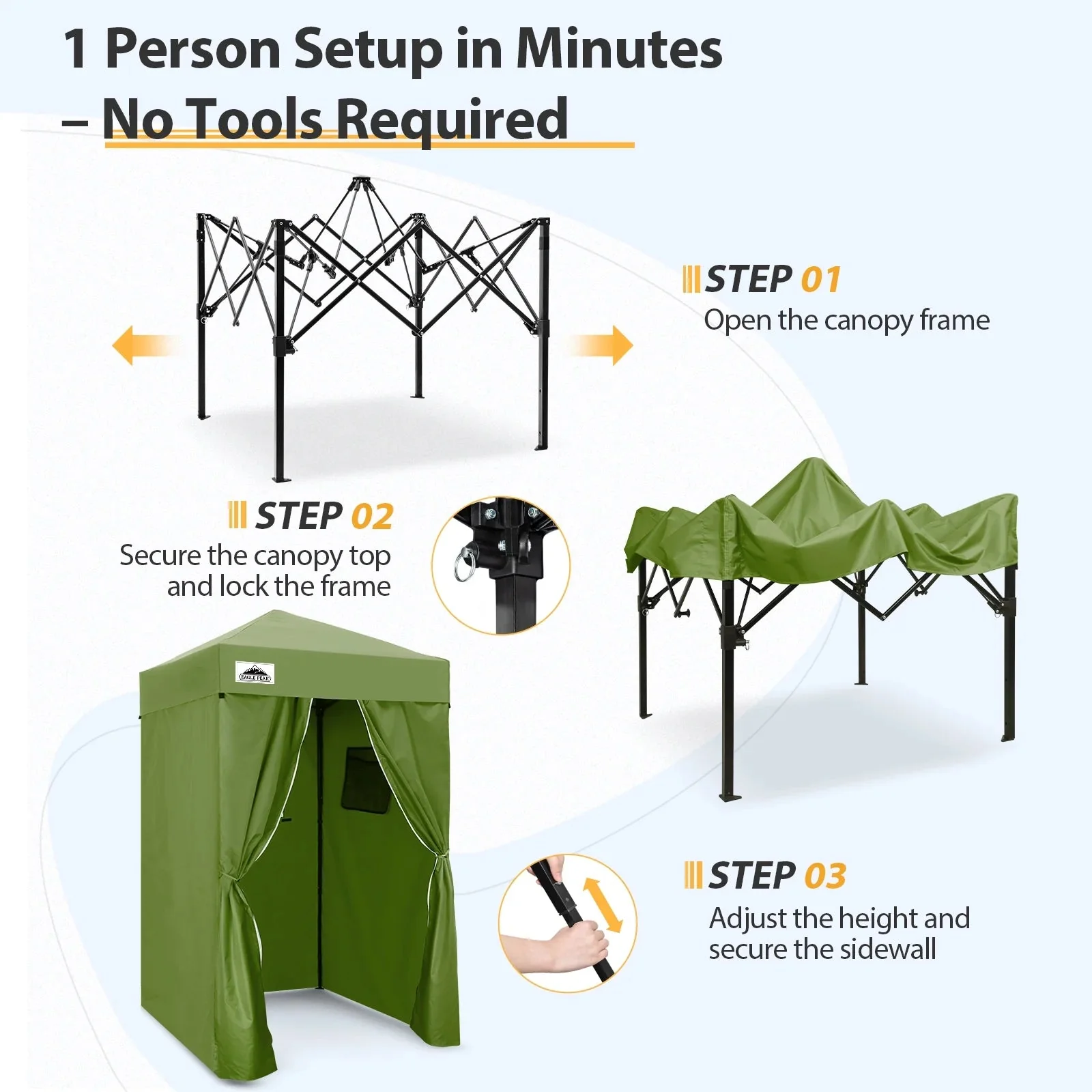 EAGLE PEAK Ultra Compact 4 ft x 4 ft Pop-Up Changing Room Canopy - Flex - Image 180 EAGLE PEAK Ultra Compact 4 ft x 4 ft Pop-Up Changing Room Canopy - Flex - Image 180