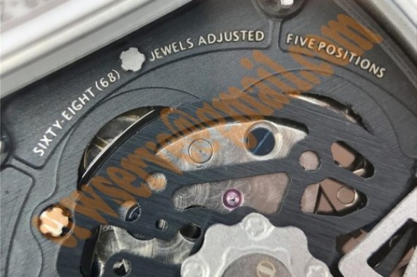 Replica Richard Mille RM011 White Ceramic Felipe Massa White Inner Bezel White Rubber Strap A7750 - Top club