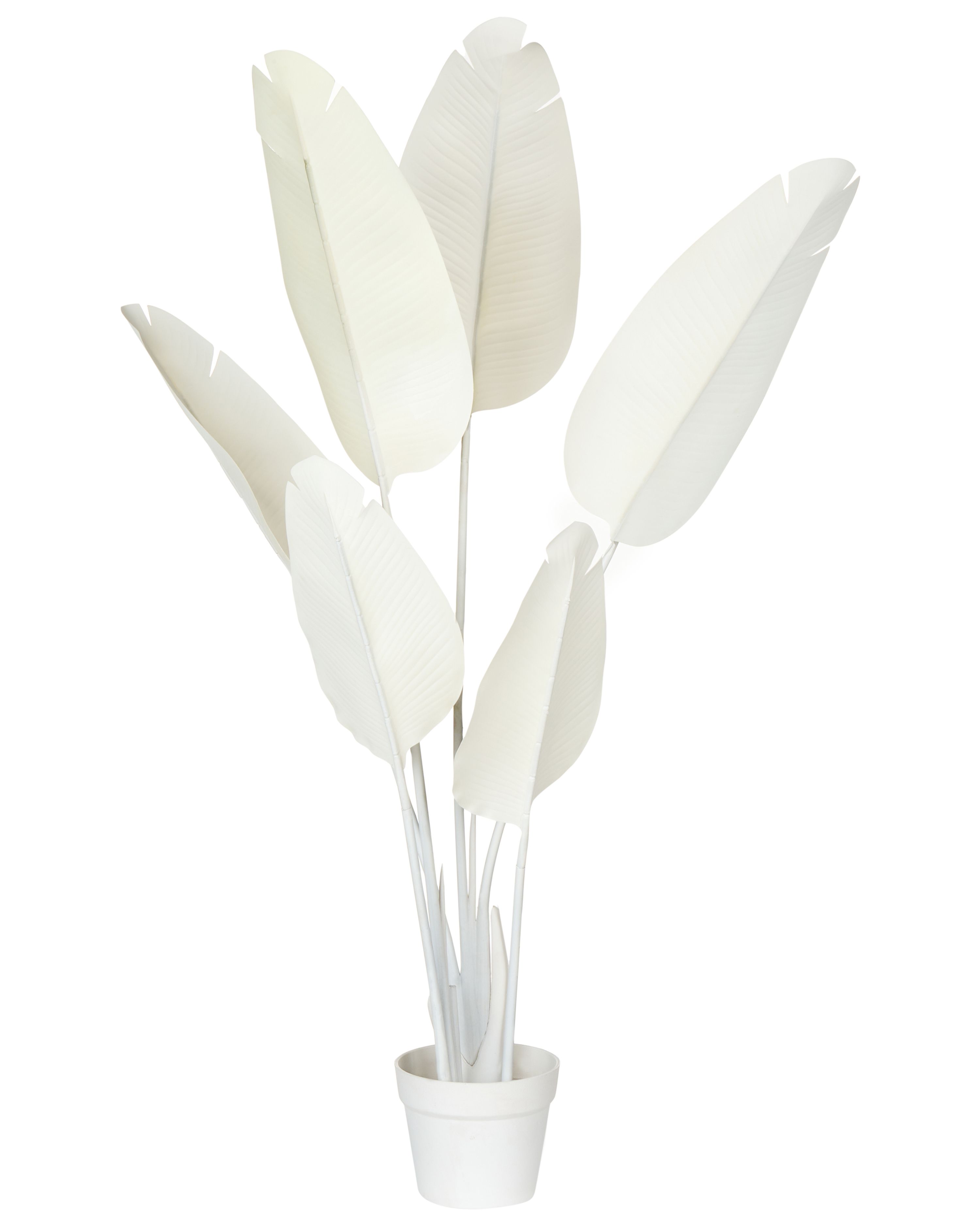 Artificial Plant BANANA TREE 123 cm White